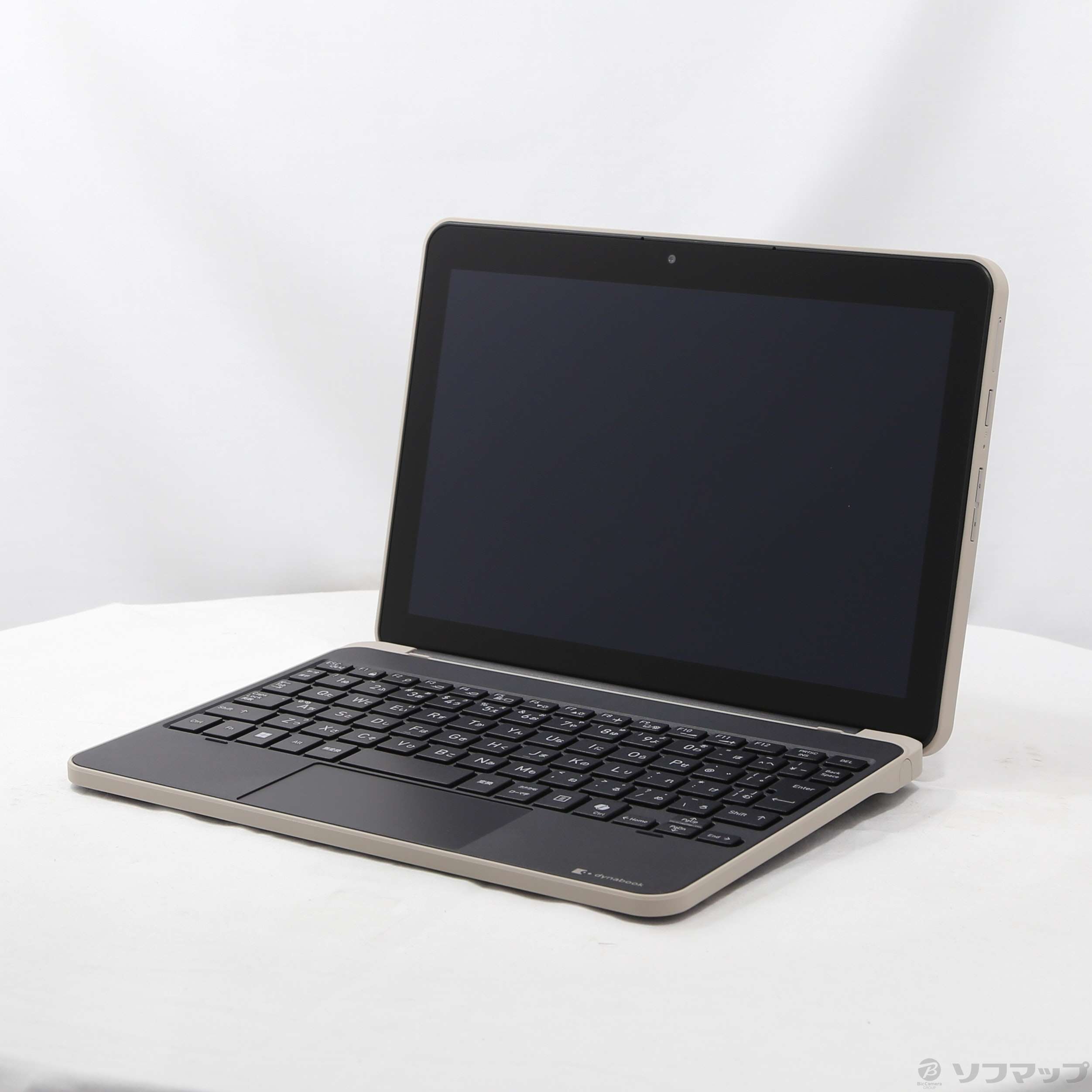 中古】dynabook K2 P1K2YPTB ブラック&ベージュ ［Celeron N4500 (1.1