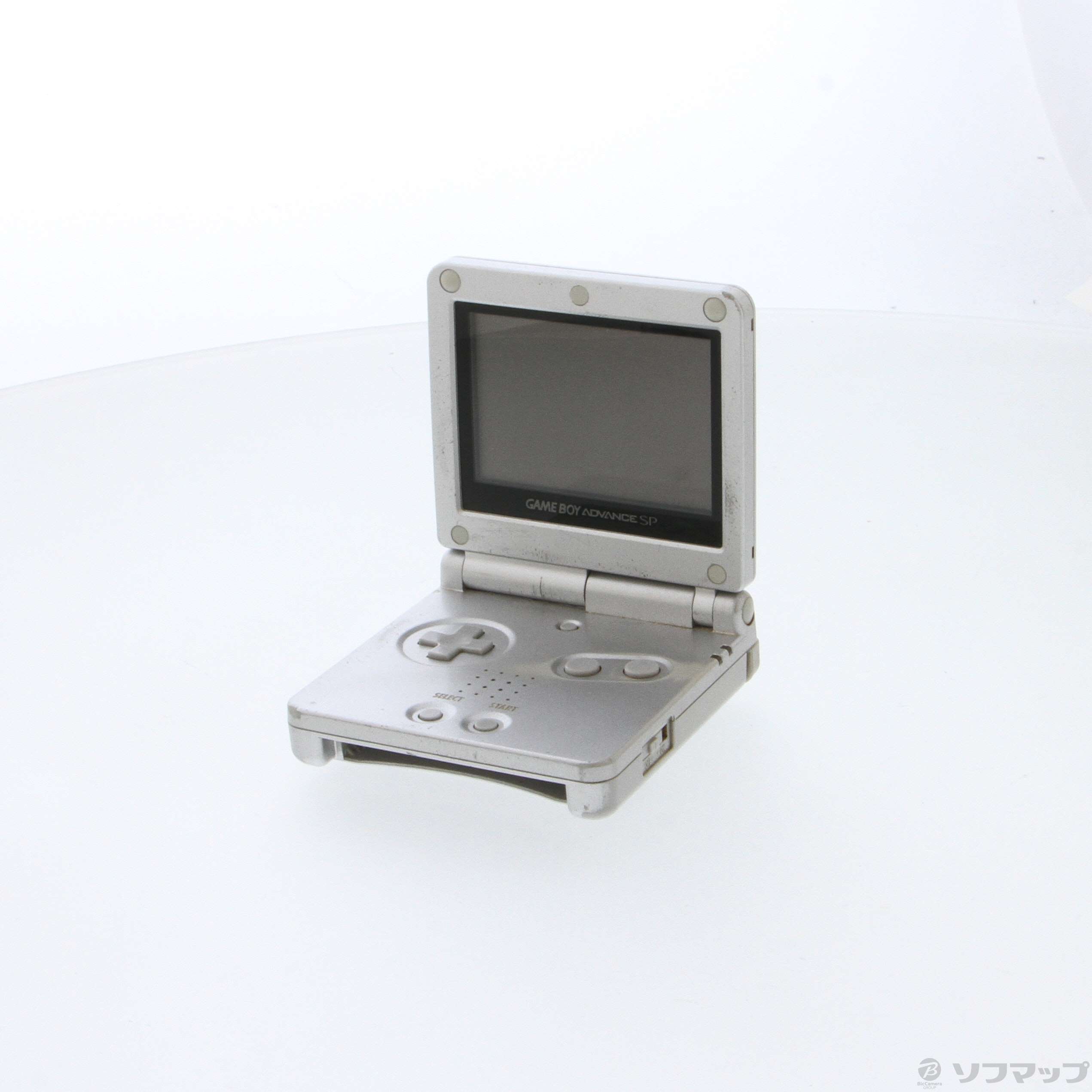 ゲームボーイアドバンスsp シルバー　新品 中古】ゲームボーイアドバンスSP プラチナシルバー AGS-S-ZVA