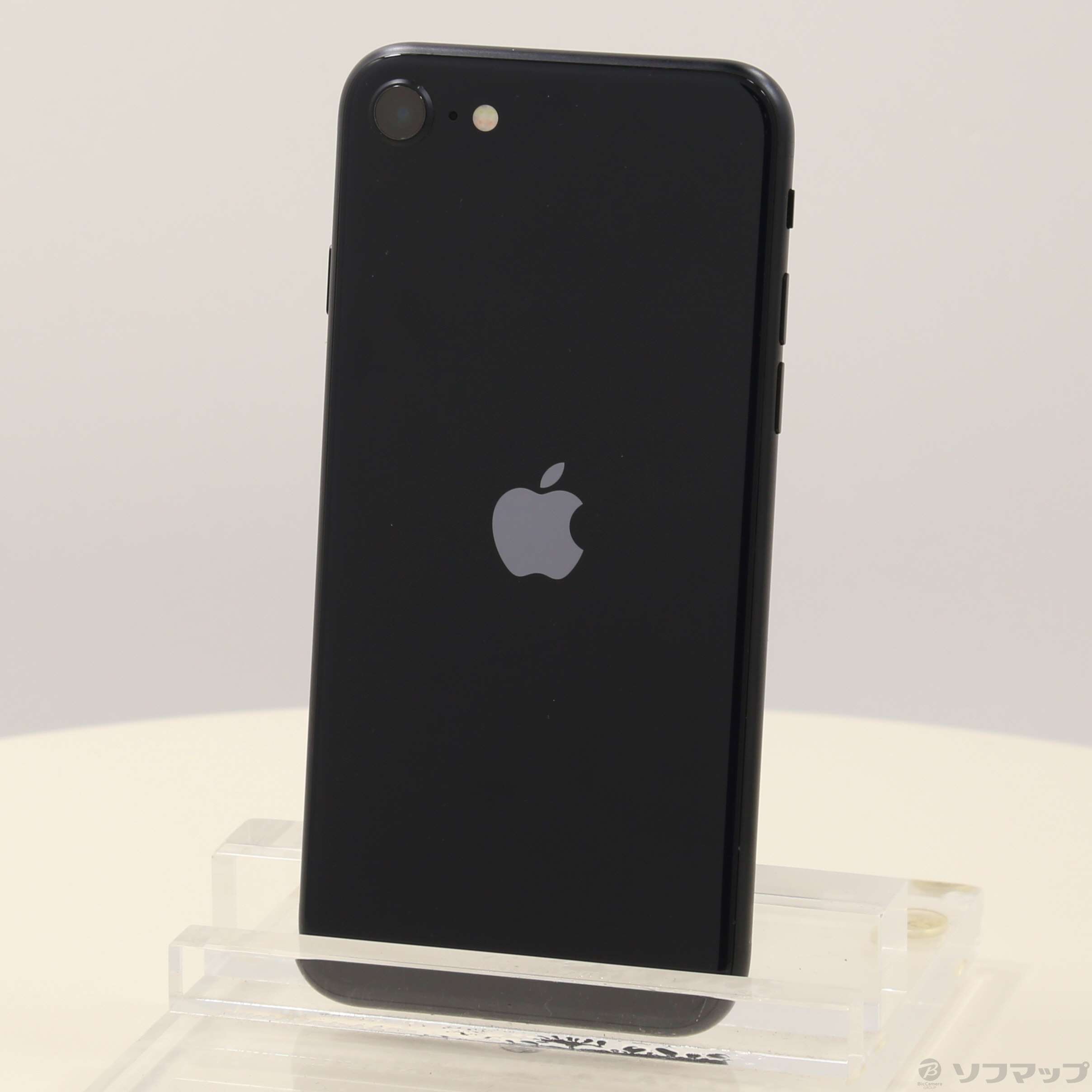 中古】iPhone SE 第3世代 64GB ミッドナイト MMYC3J／A SIMフリー