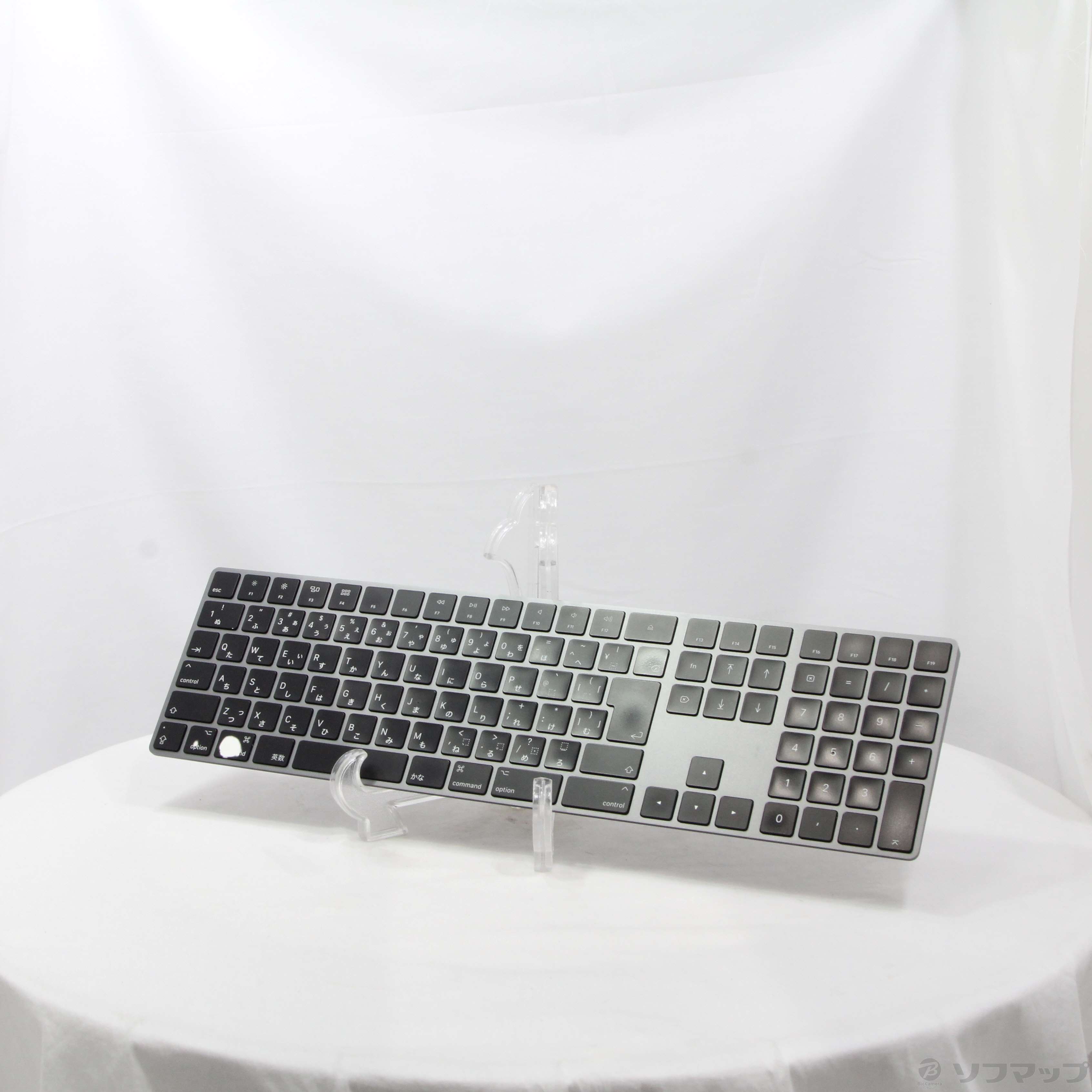 中古】Magic Keyboard (JIS／テンキー付き) スペースグレイ MRMH2J／A