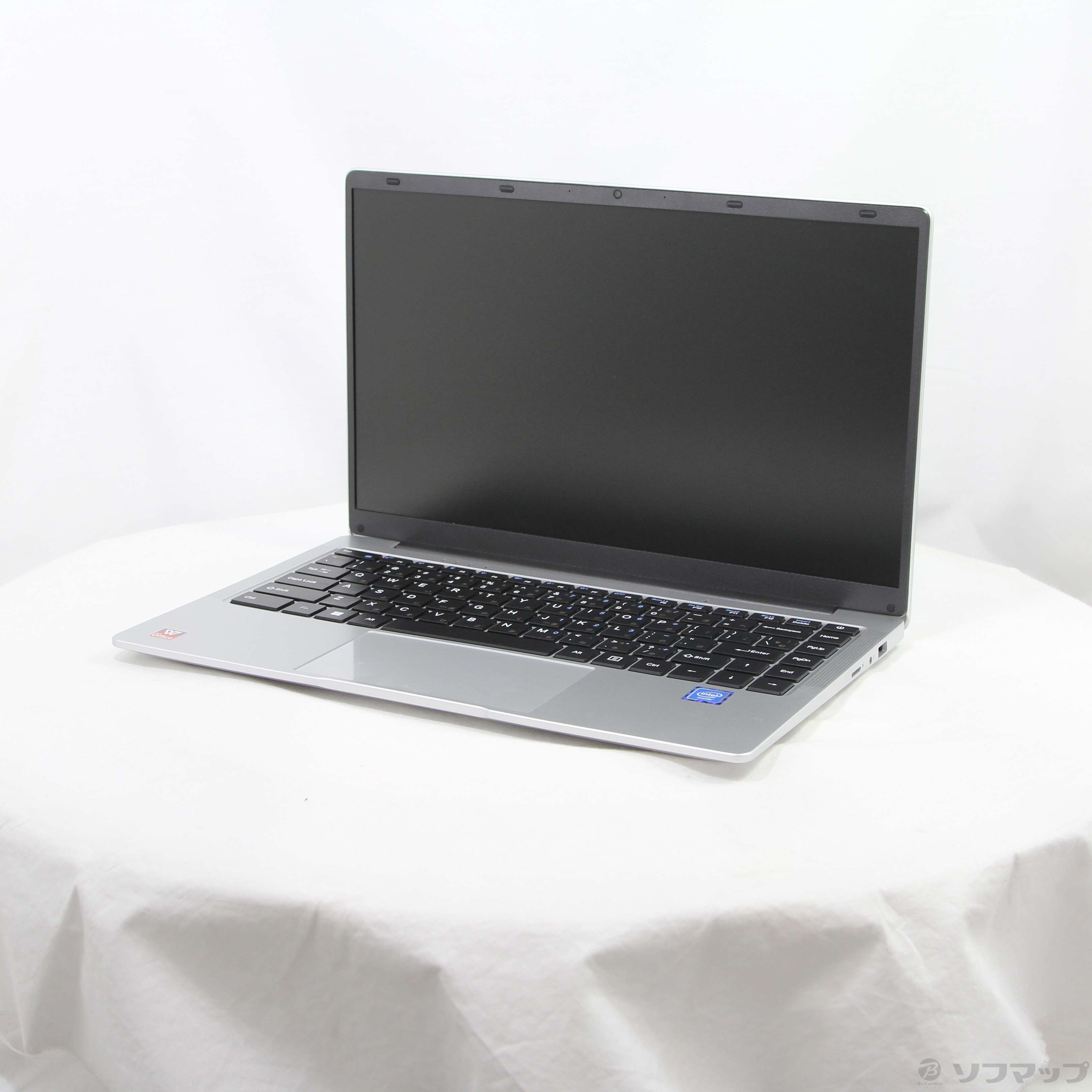 62　白枠一体型パソコン　SSD120GB　メモリ4GB eX.computer イーエックスコンピュータ TSNB14UP1_WH_M 14型 フルHD