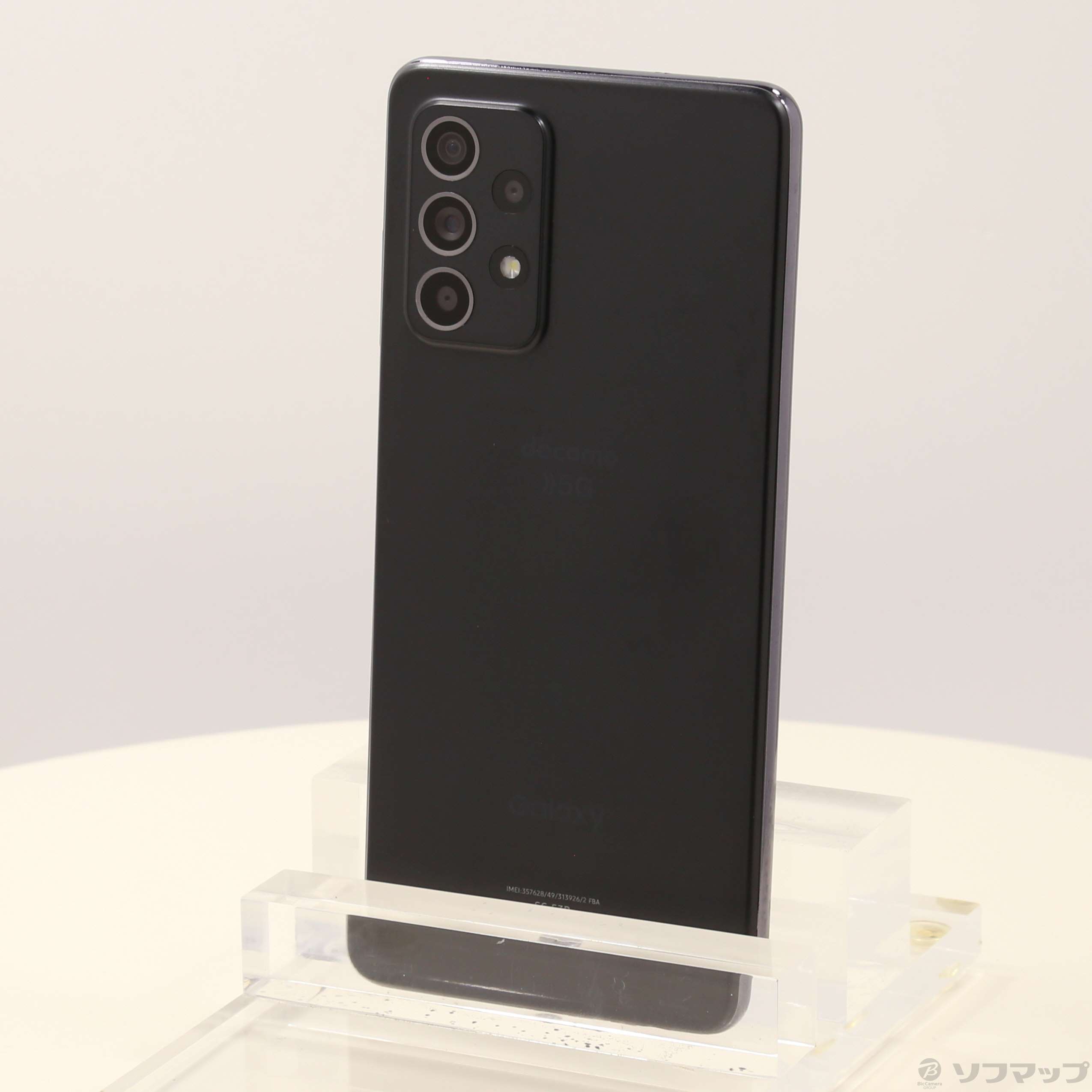 中古】Galaxy A52 5G 128GB オーサムブラック SC-53B docomoロック解除
