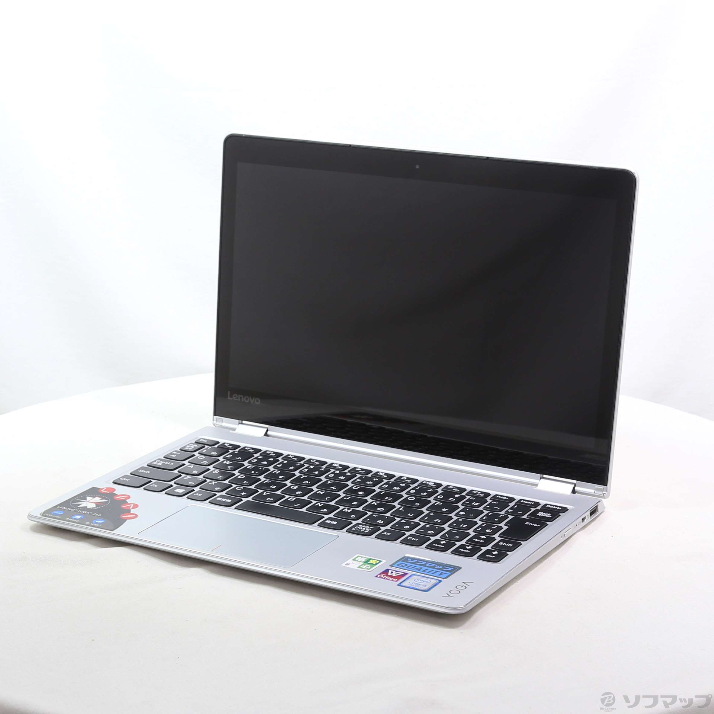 中古】格安安心パソコン YOGA 710 80V6000XJP プラチナシルバー