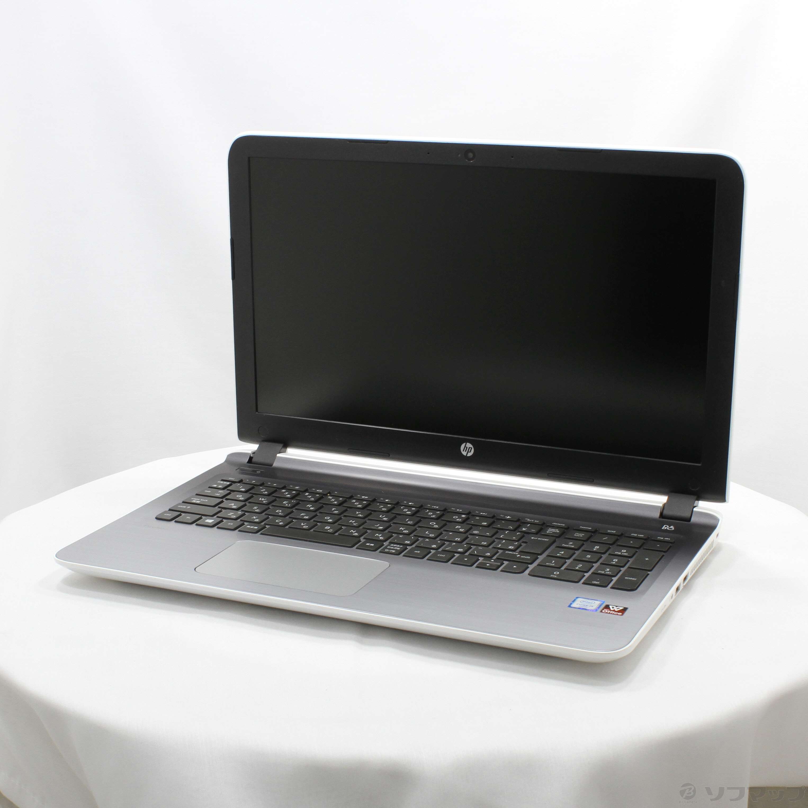 中古】HP Pavilion 15‐ab255TU T5Q80PA#ABJ ブリザードホワイト