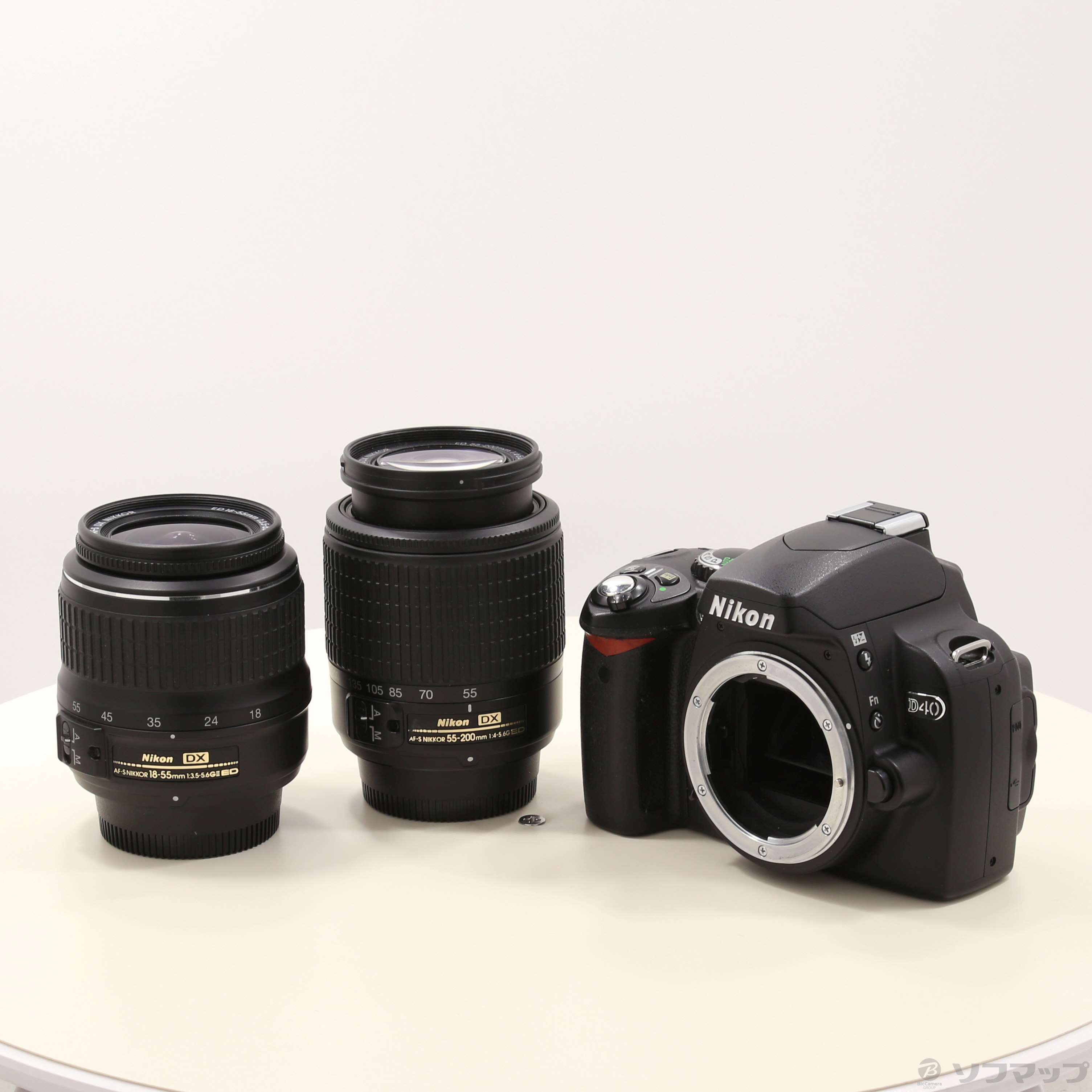 ニコン D40ダブルズームキット カメラ 新品未使用 Amazon | Nikon デジタル一眼レフカメラ D40 ダブルズームキット