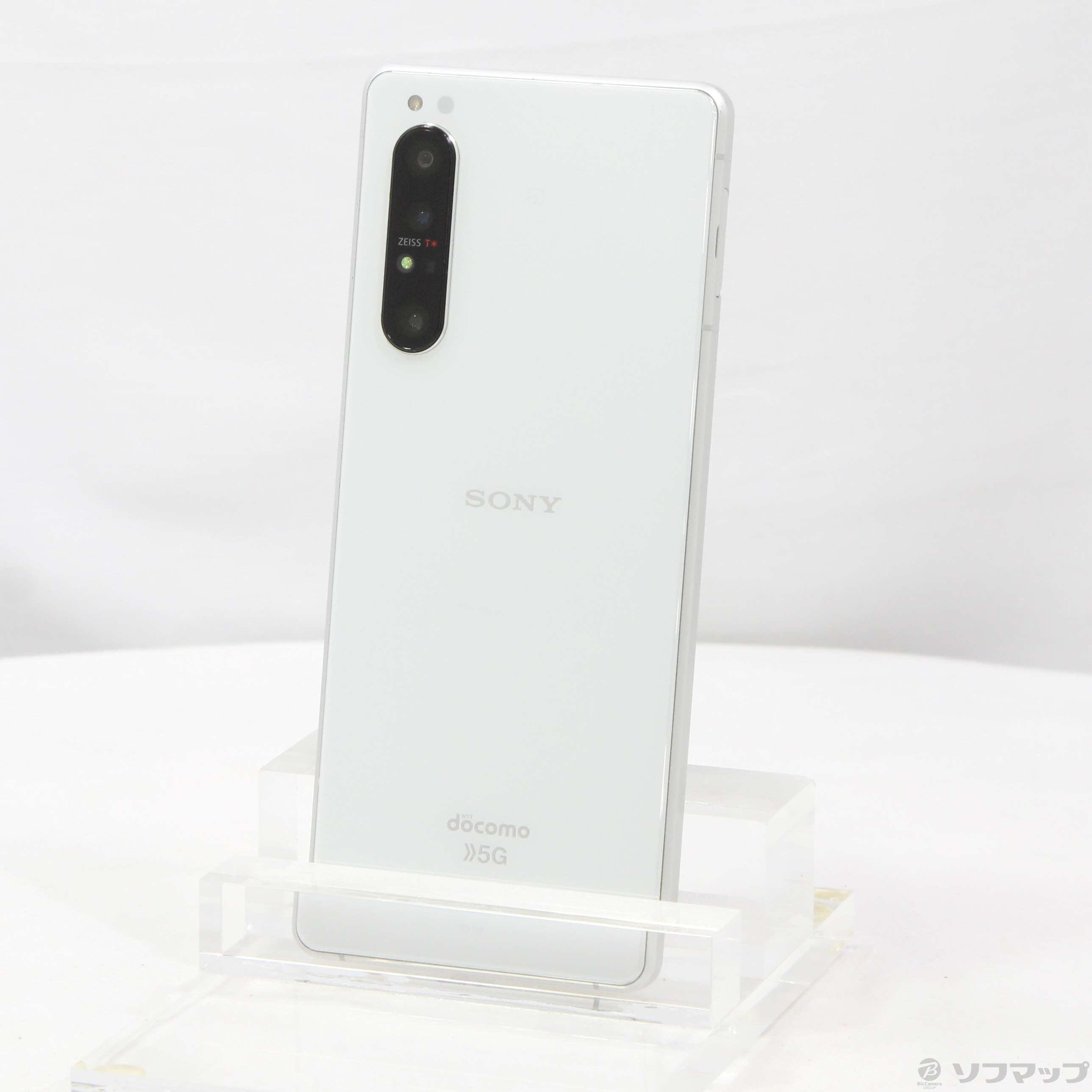中古】Xperia 1 II 128GB ホワイト SO-51A docomoロック解除SIMフリー