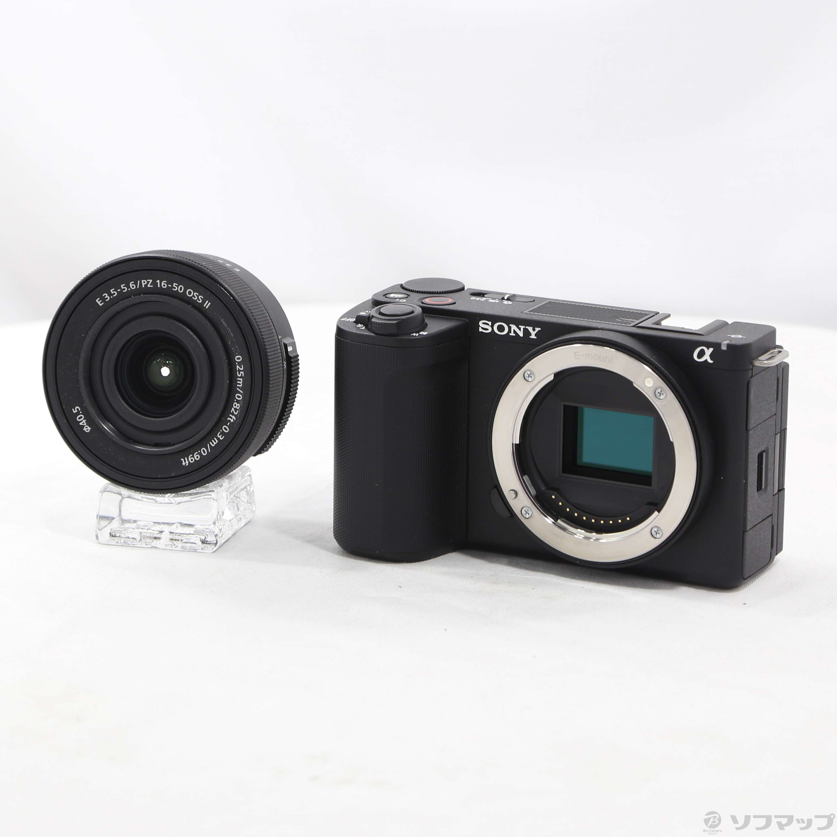 中古】VLOGCAM ZV-E10 II パワーズームレンズキット ブラック ZV