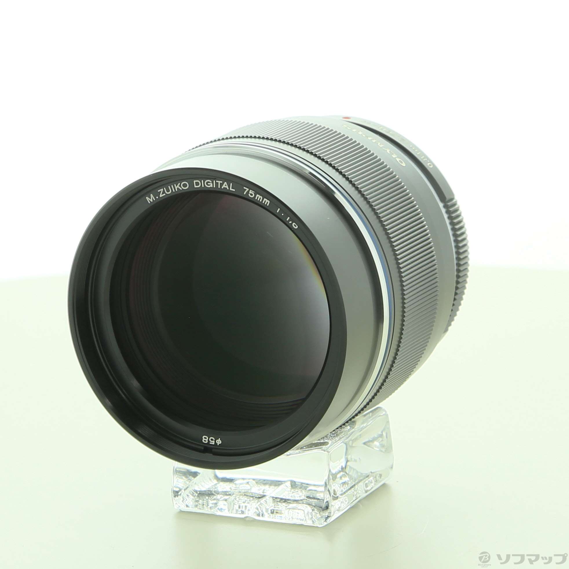 中古】M.ZUIKO DIGITAL 75mm F1.8 ブラック [2133067214535] - リコレ