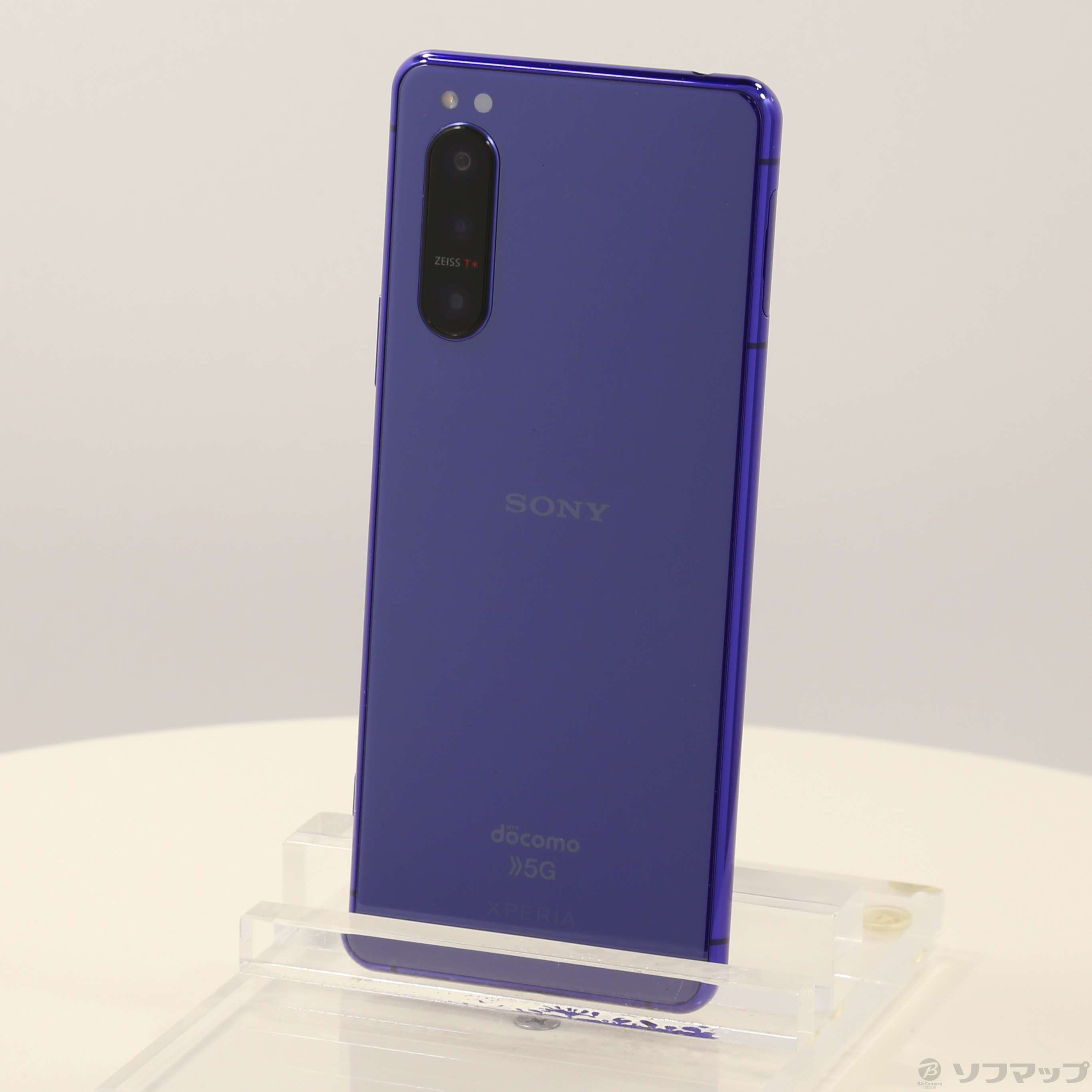 中古】Xperia 5 II 128GB パープル SO-52A docomoロック解除SIMフリー