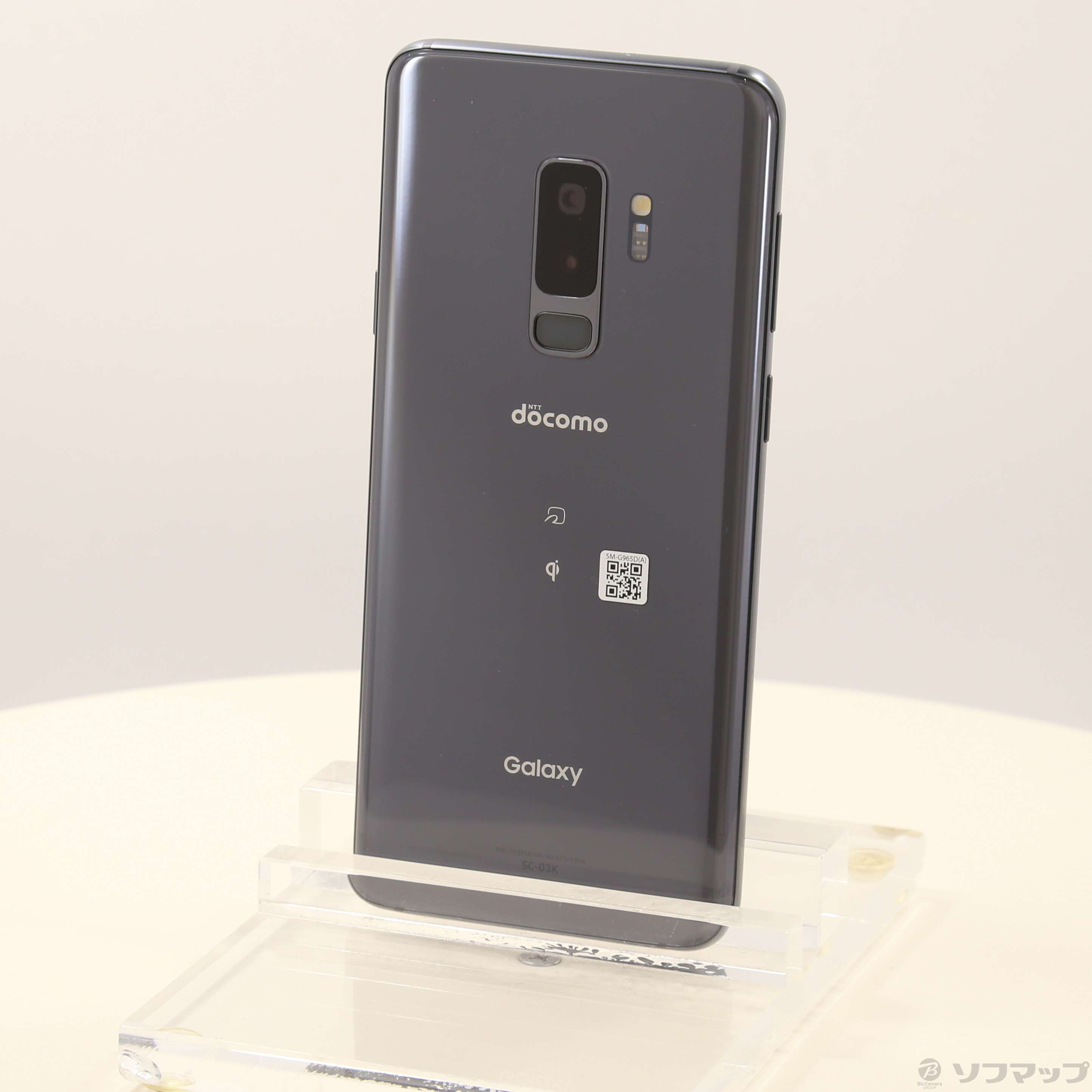 中古 Galaxy S9＋ SC-03K チタニウムグレー 中古】GALAXY S9+ 64GB チタニウムグレー SC-03K docomoロック