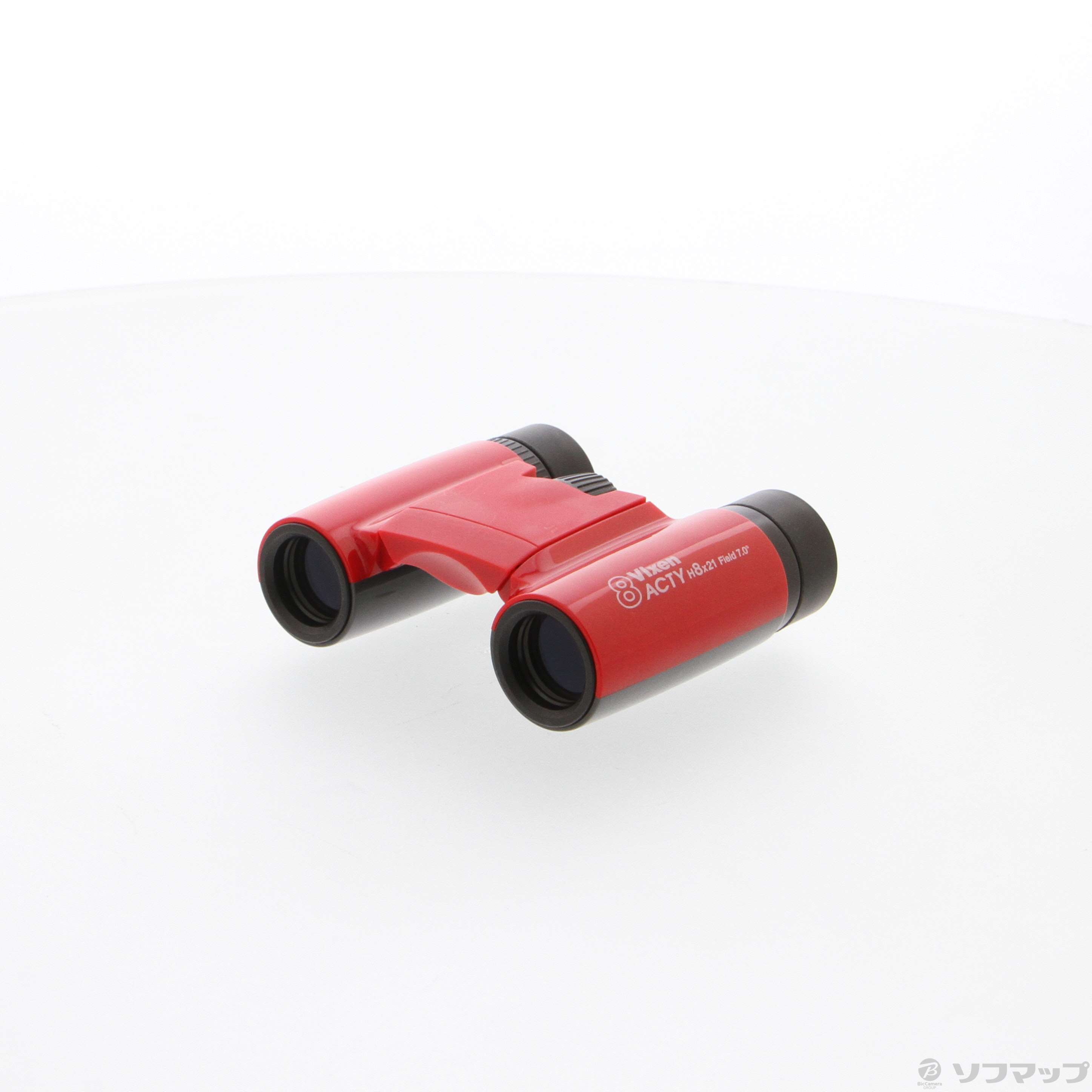 中古】8倍双眼鏡 アクティH8x21 レッド [2133067392318] - リコレ