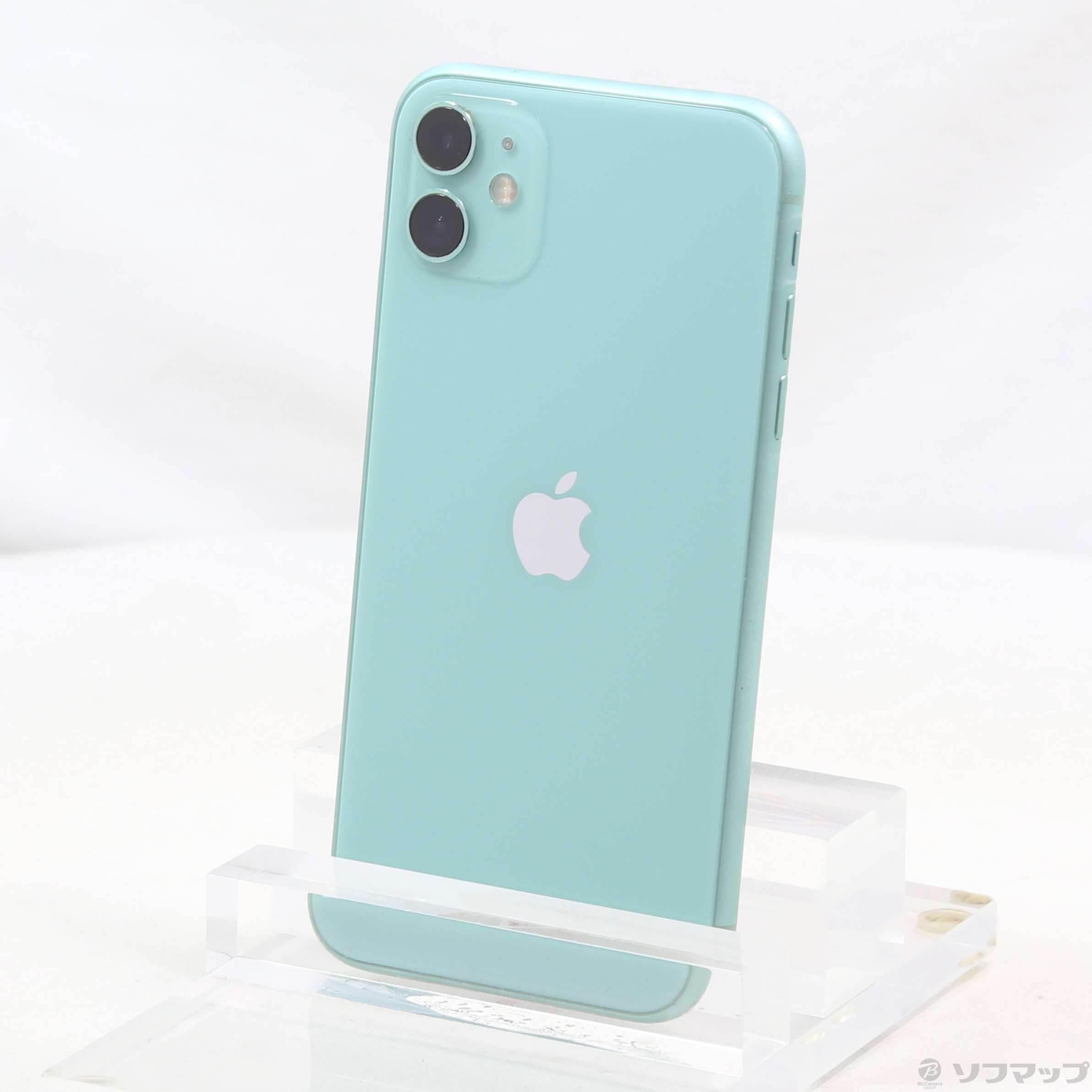 中古】iPhone11 128GB グリーン MWM62J／A SoftBank [2133067419039