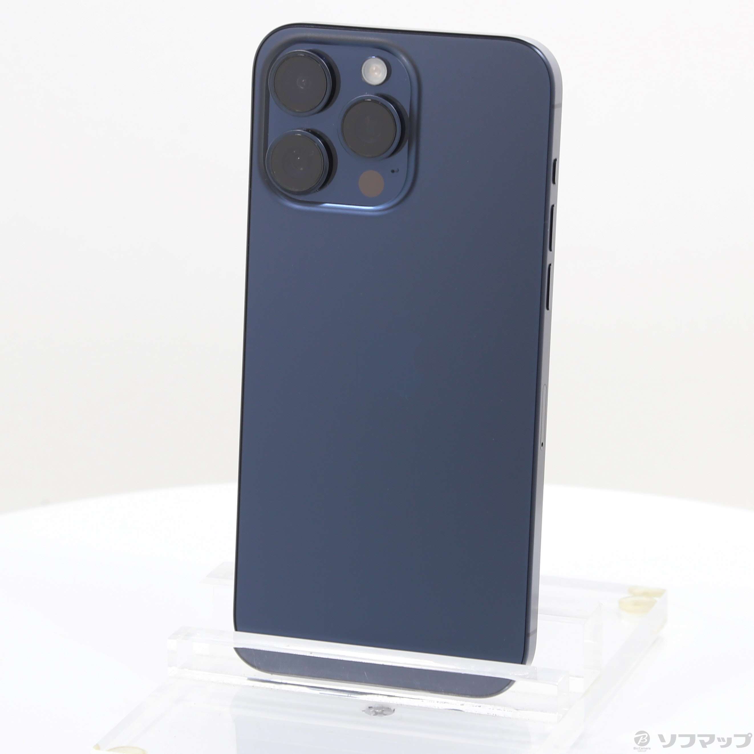 Apple -  たなか 中古】iPhone15 Pro Max 256GB ブルーチタニウム MU6T3J／A SIM