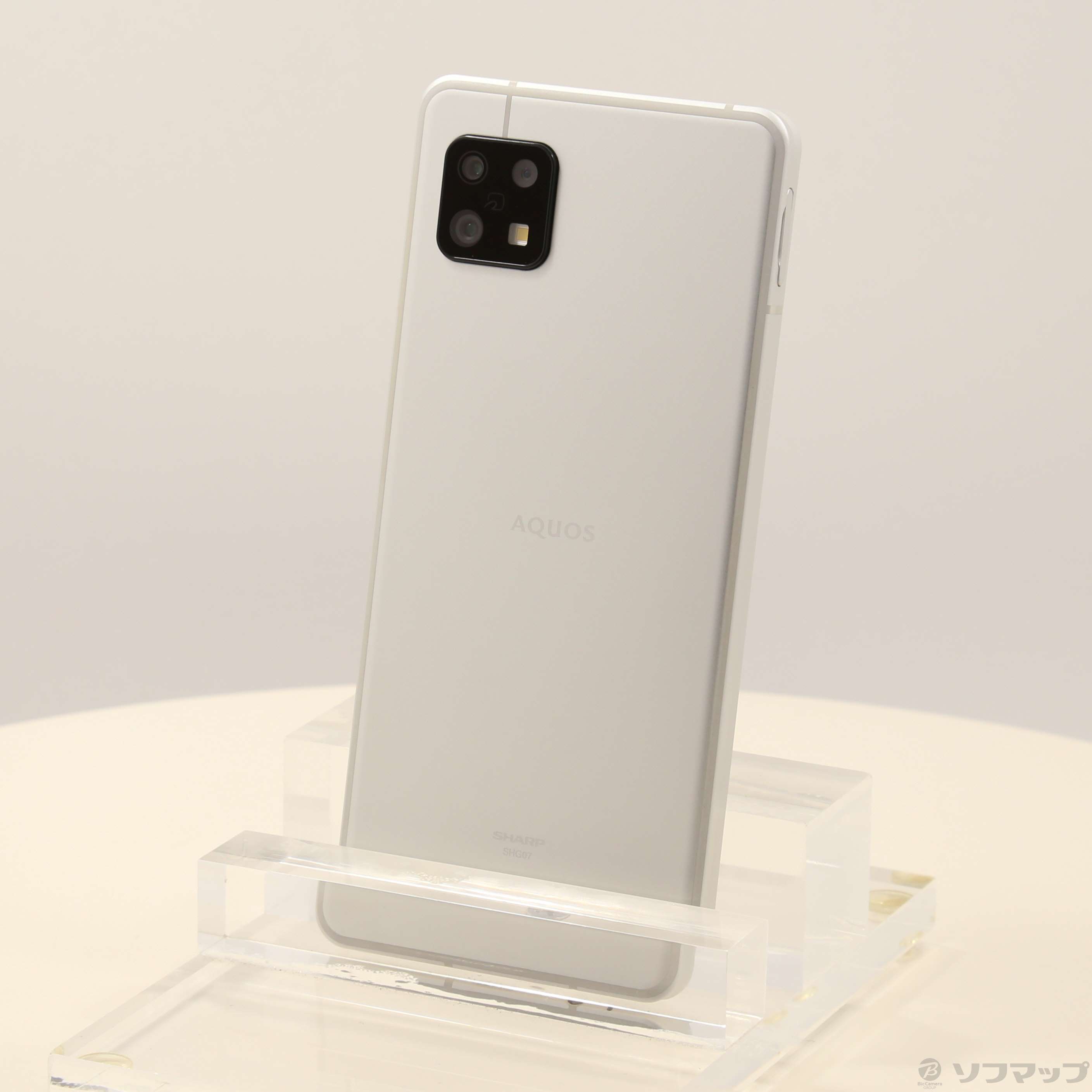 中古】AQUOS sense6s 64GB シルバー SHG07 au SIMフリー
