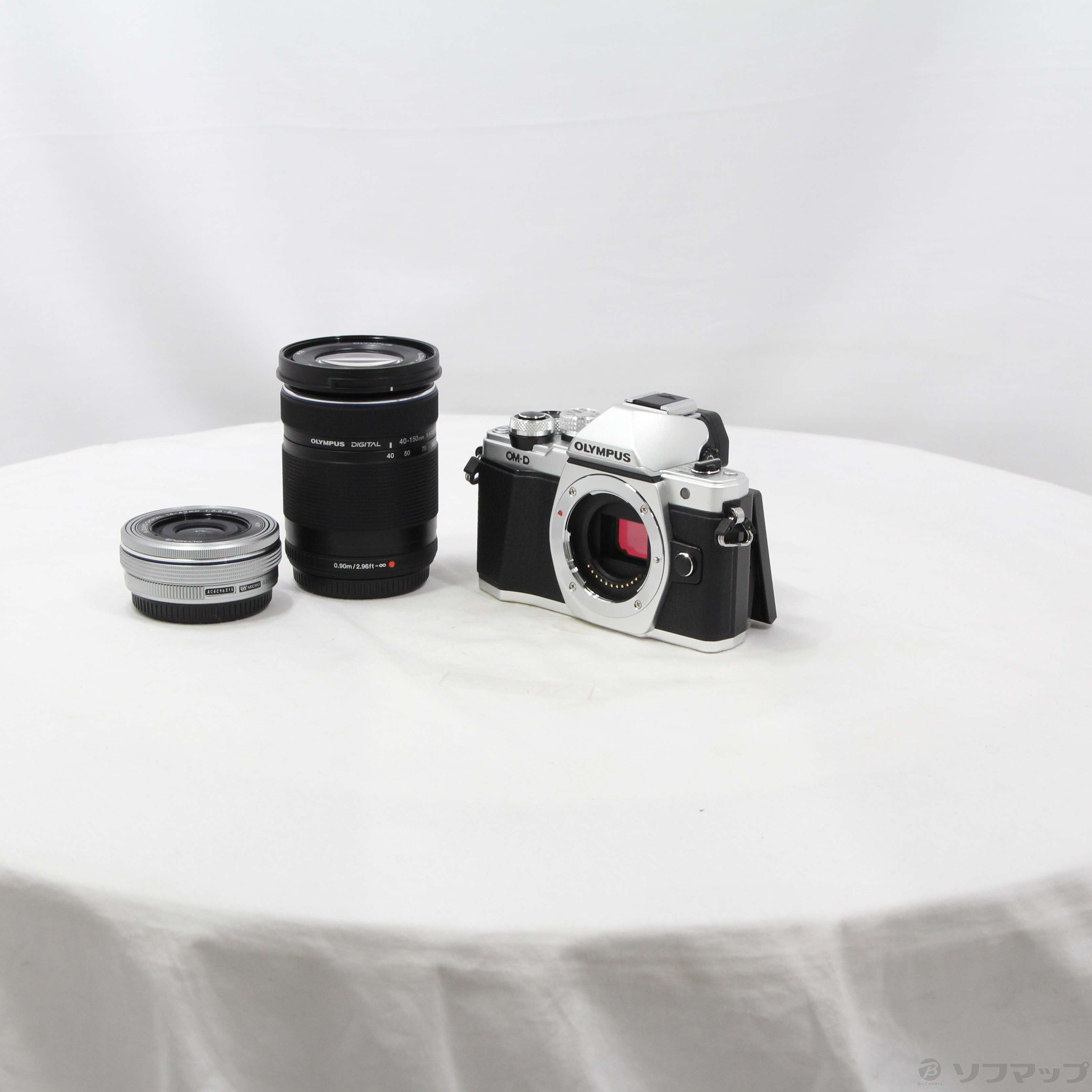 中古】OM-D E-M10 MarkII ダブルズームキット (シルバー