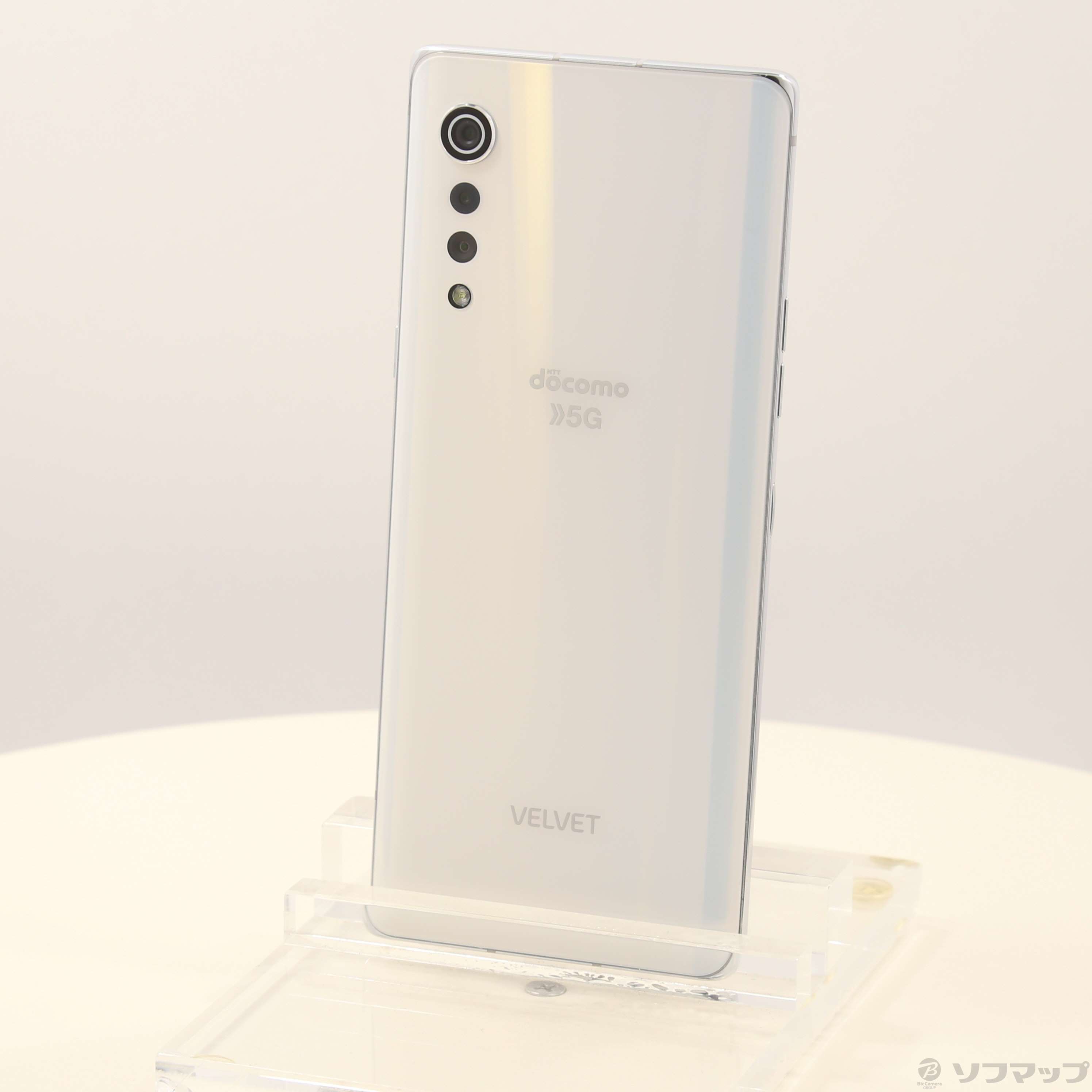 LG Electronics - VELVET L52A L-52A 新品未使用　simロック解除済み 中古】LG VELVET 128GB オーロラホワイト L-52A docomoロック