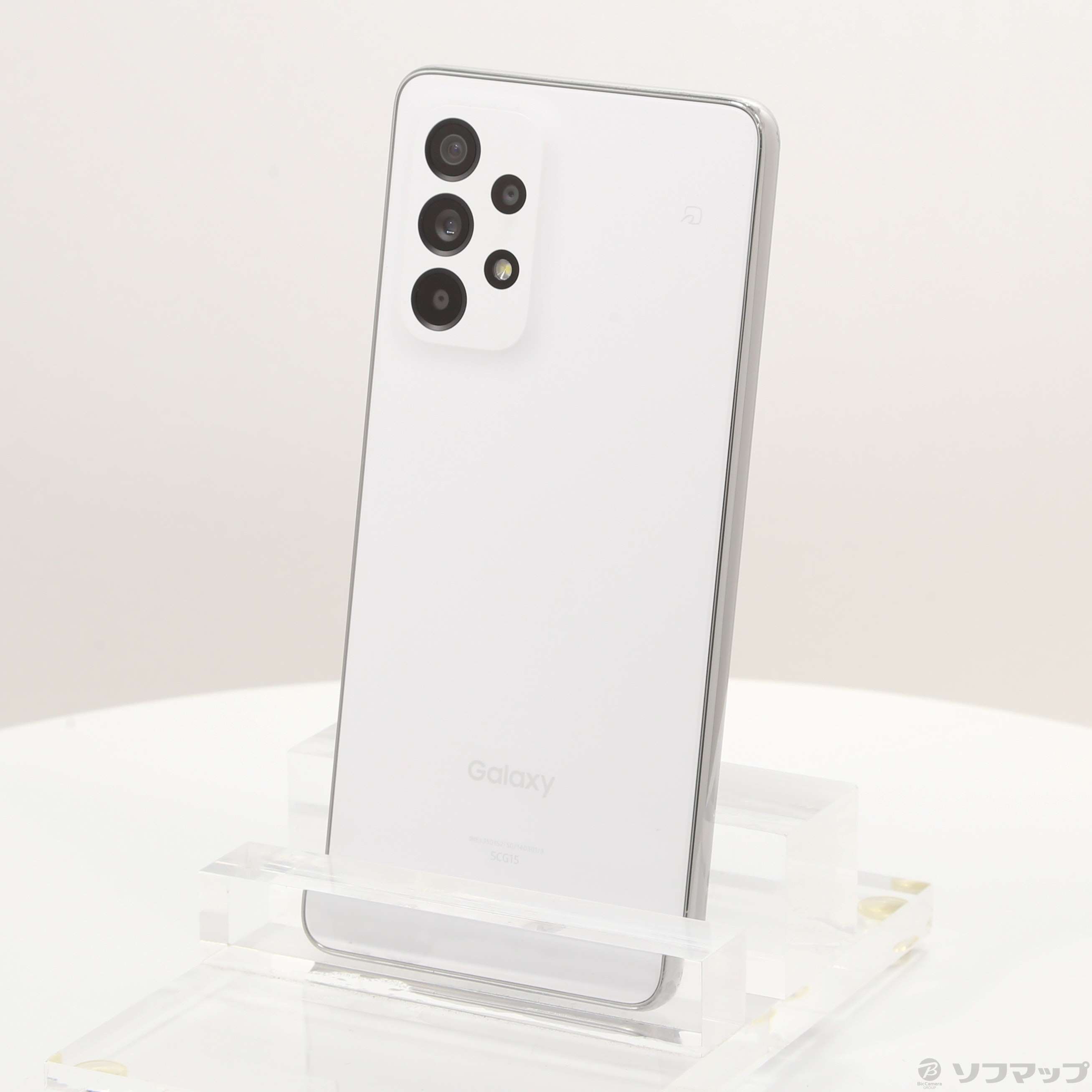 au Galaxy A53 5G 128GB SCG15 ホワイト Galaxy A53 5G 128GB オーサムホワイト SCG15 AU版SIMフリー 美
