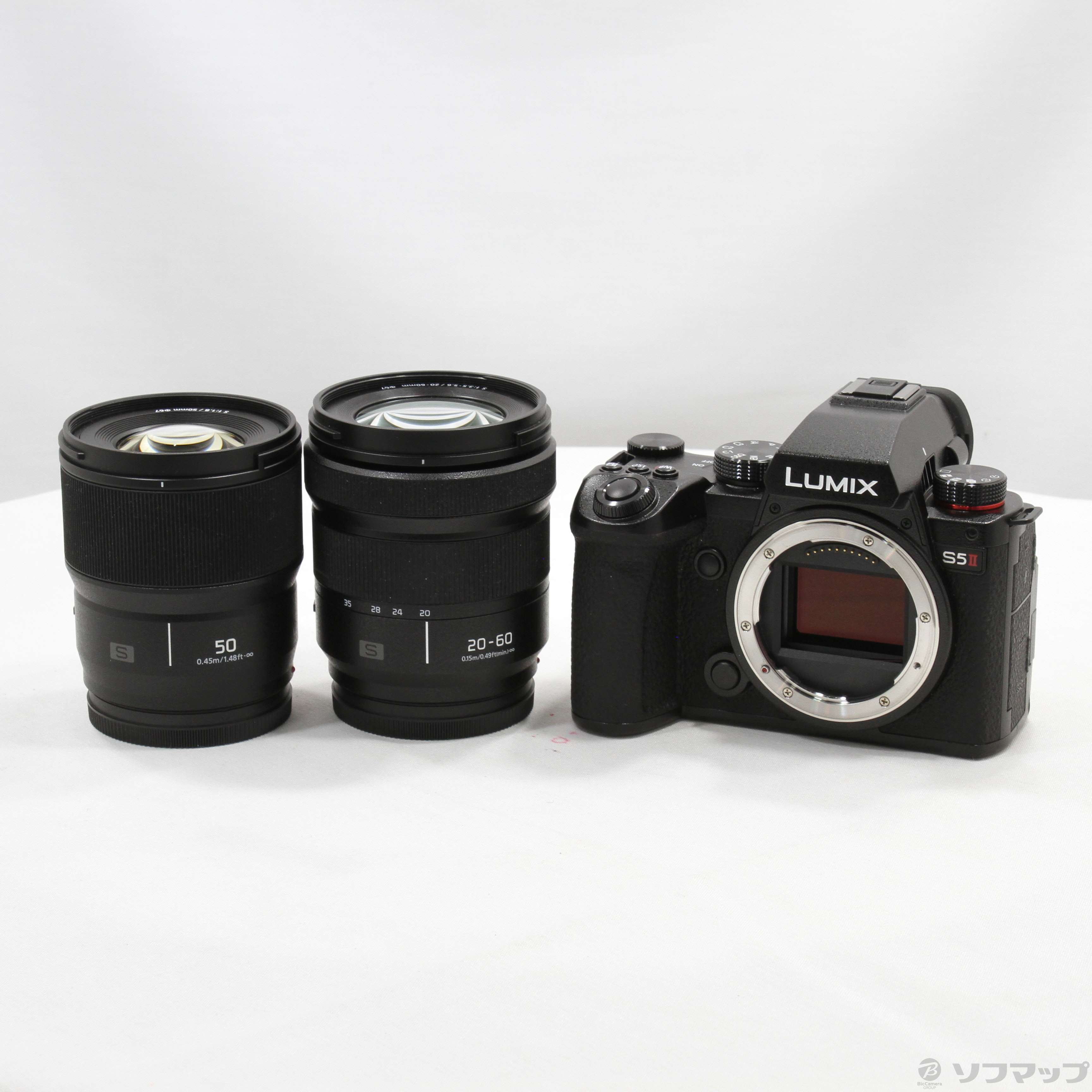 中古】期間特価対象品 LUMIX S5II ダブルレンズキット DC-S5M2W