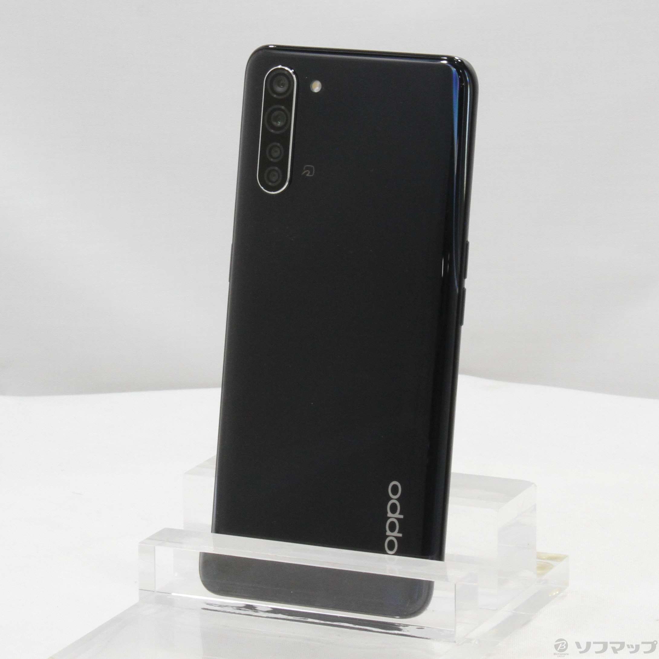 中古】OPPO Reno3 A 128GB ブラック A002OP Y!mobile [2133067539218