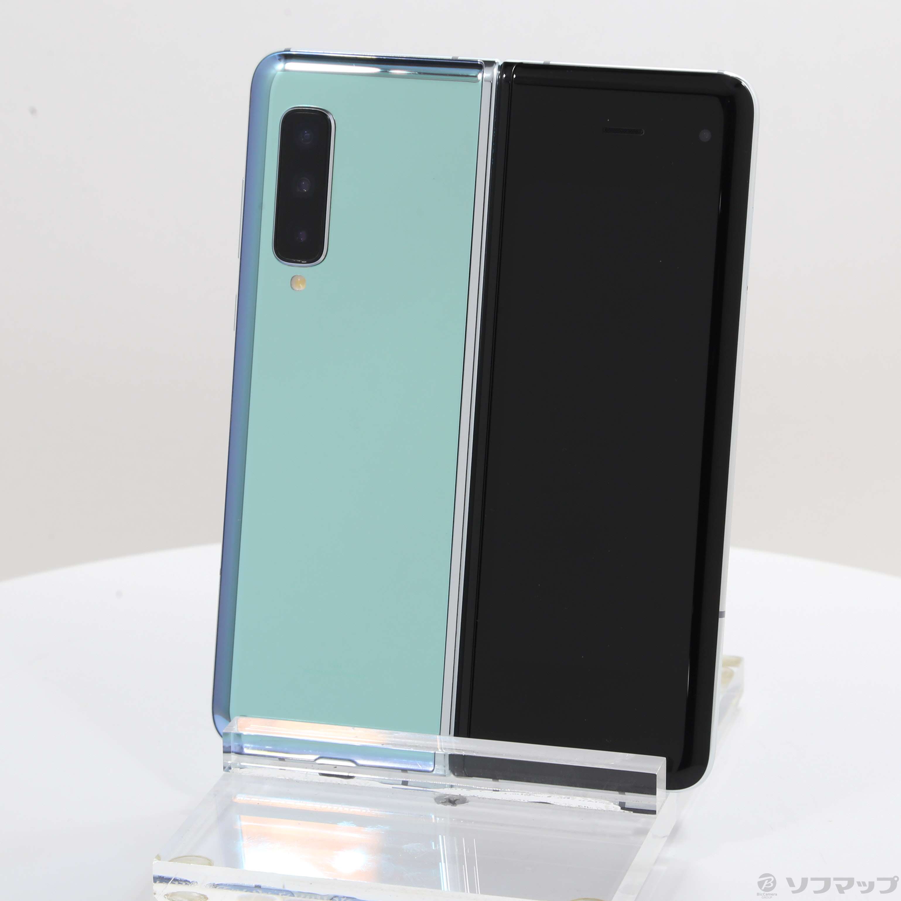 中古】Galaxy Fold 512GB スペースシルバー SCV44 auロック解除