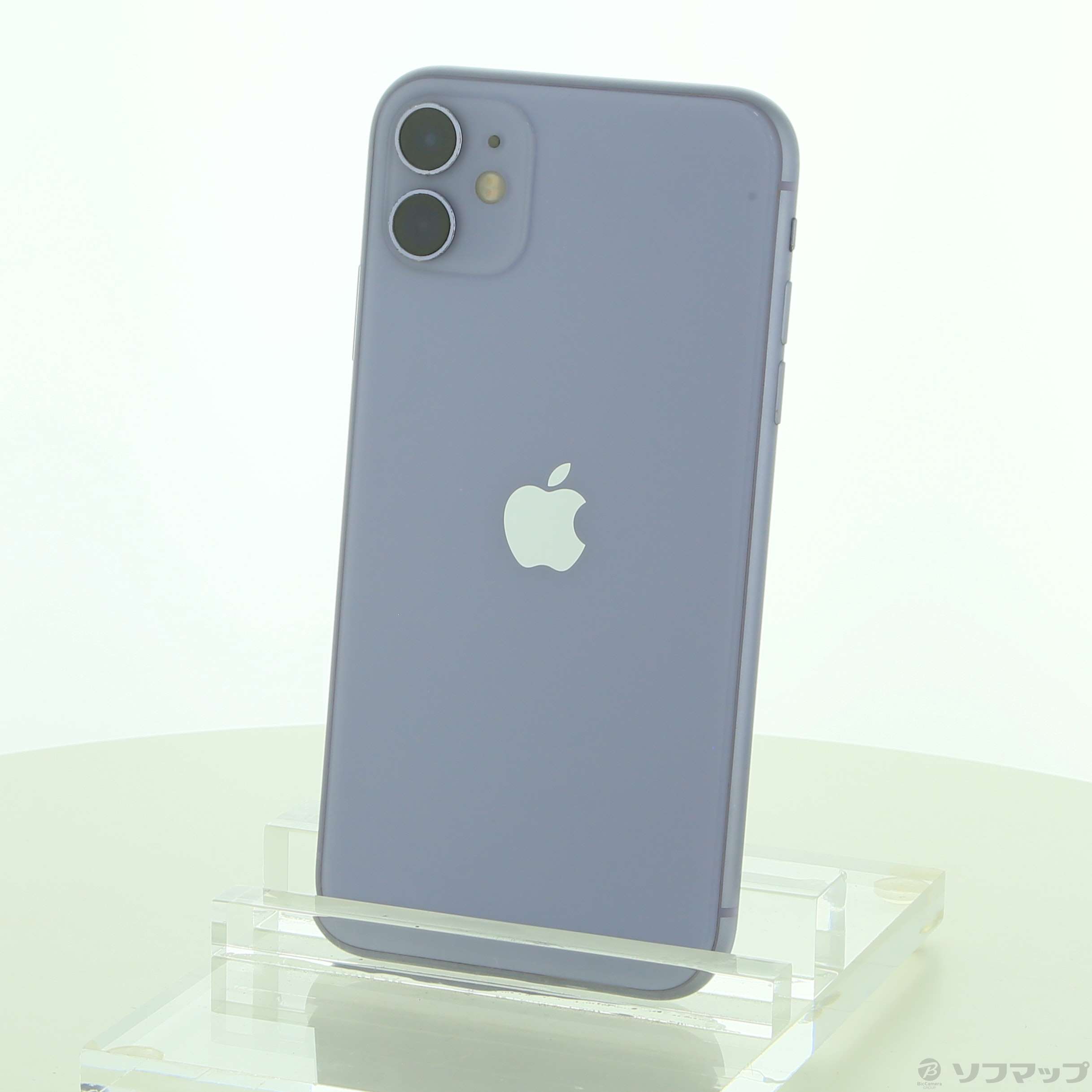 中古】iPhone11 64GB パープル MWLX2J／A SoftBank [2133067965819
