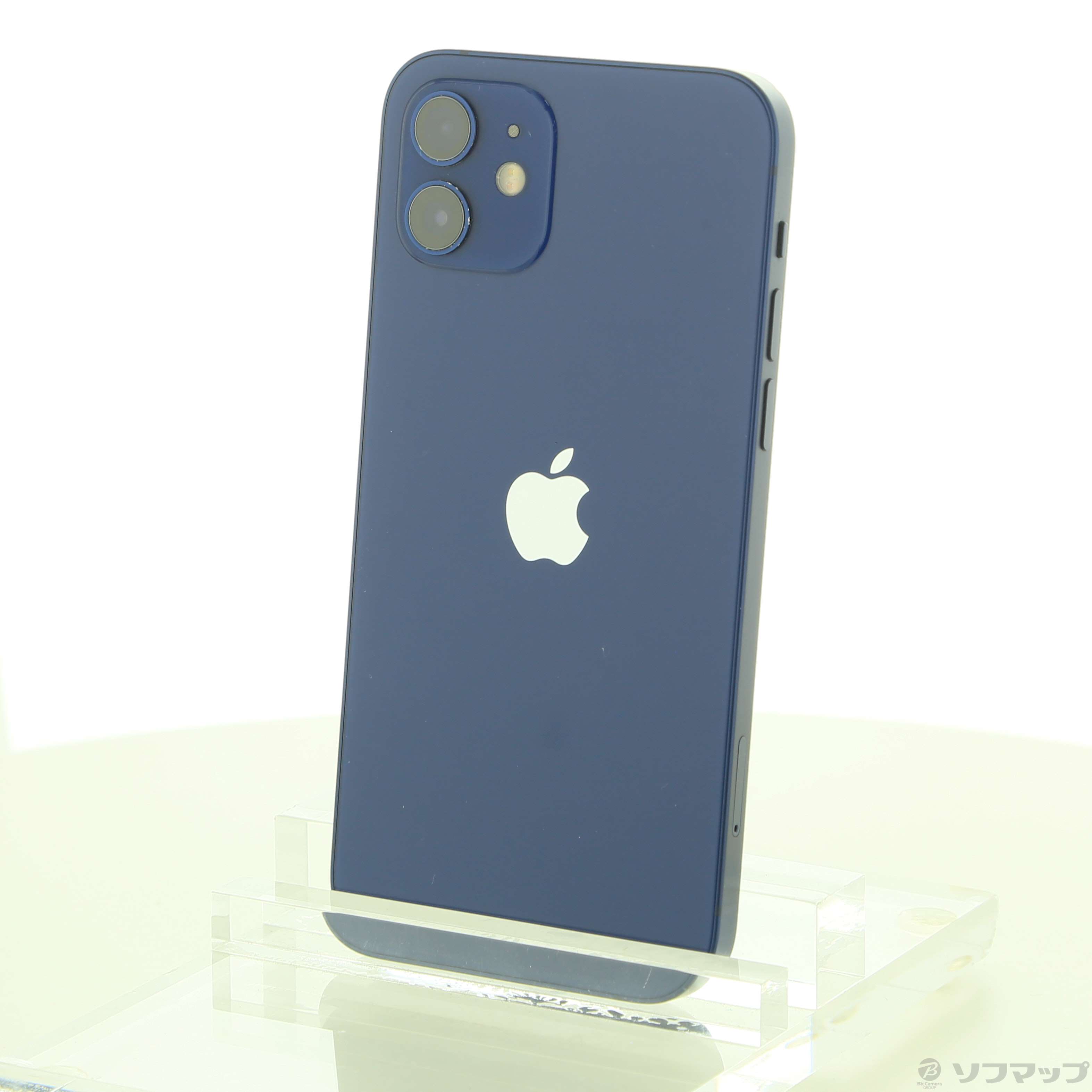 中古】iPhone12 64GB ブルー MGHR3J／A SIMフリー [2133068165386