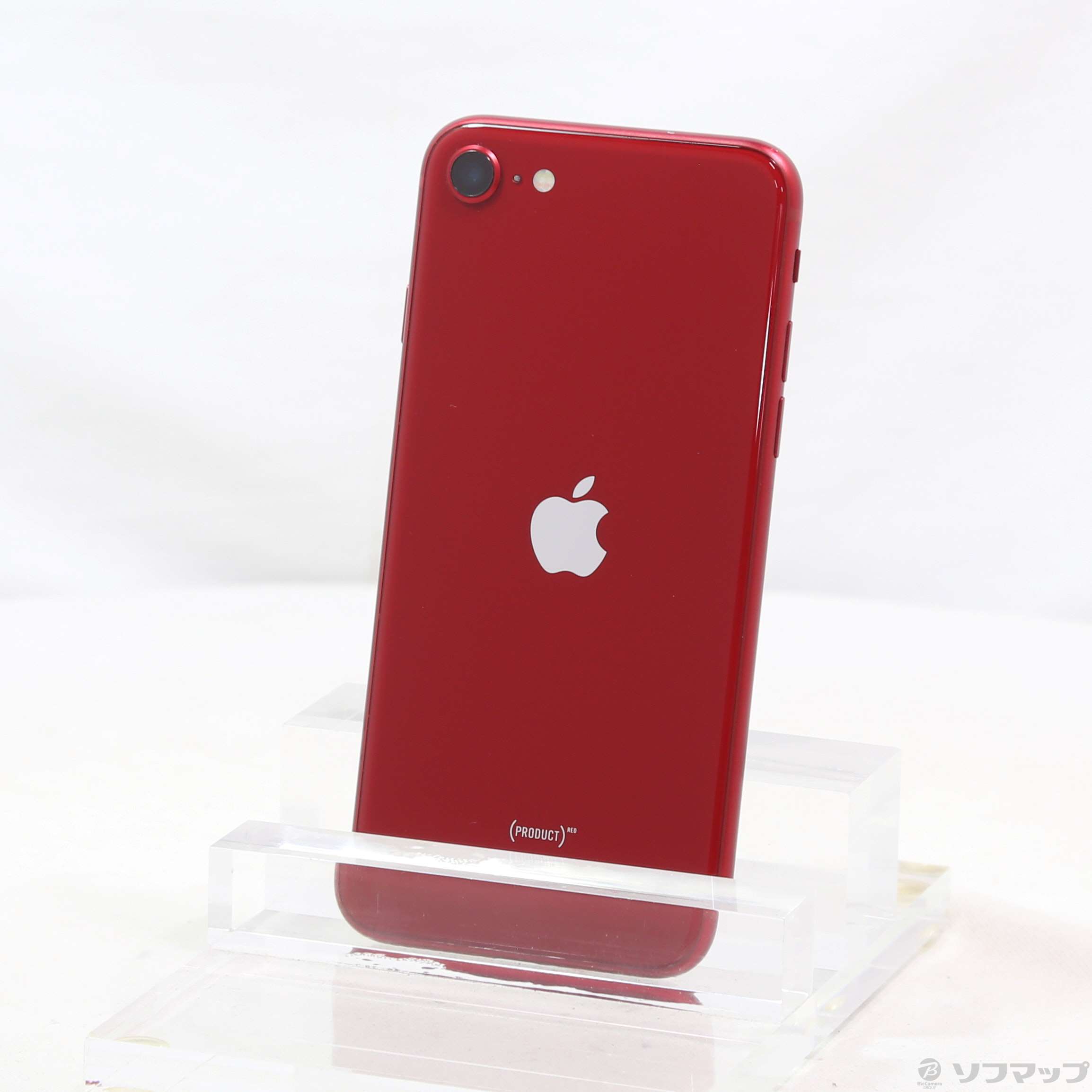 中古】iPhone SE 第3世代 128GB プロダクトレッド MMYH3J／A SIMフリー