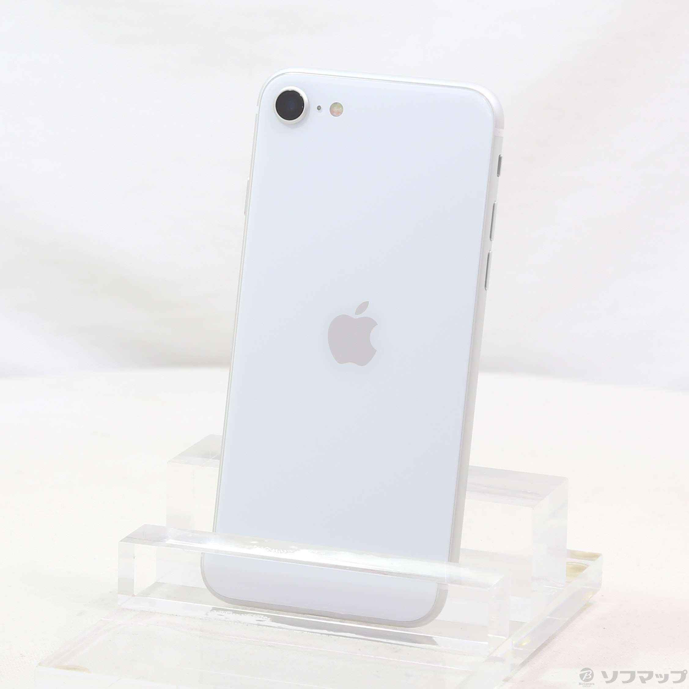 中古】iPhone SE 第2世代 128GB ホワイト MXD12J／A SIMフリー