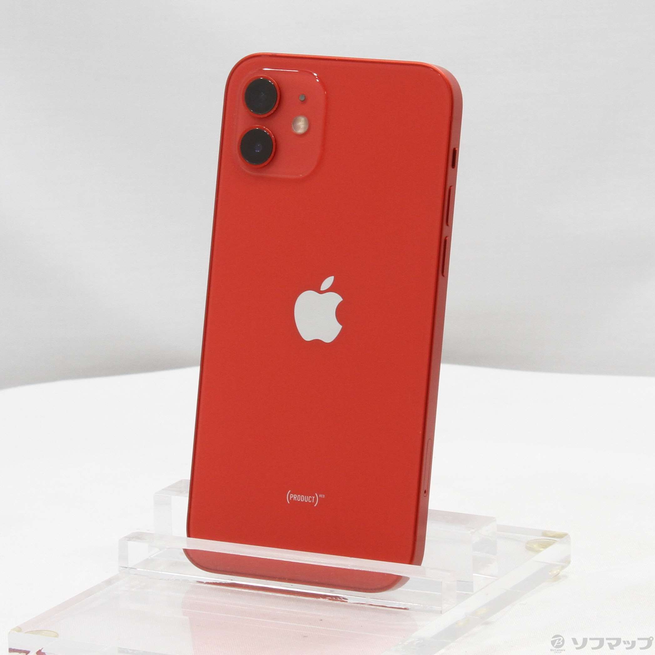 中古】iPhone12 256GB プロダクトレッド MGJ23J／A SIMフリー