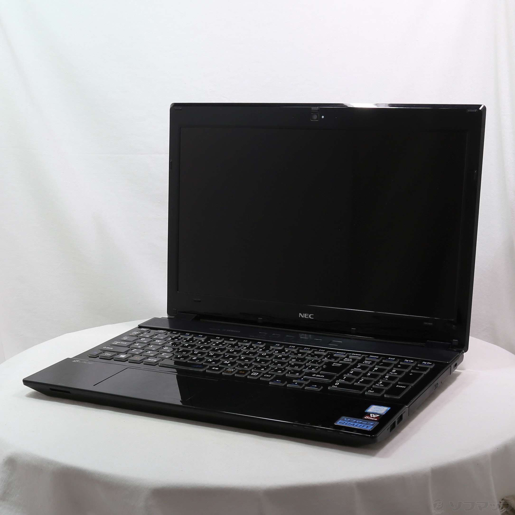 中古】LAVIE Note Standard PC-NS750GAB クリスタルブラック 〔Windows