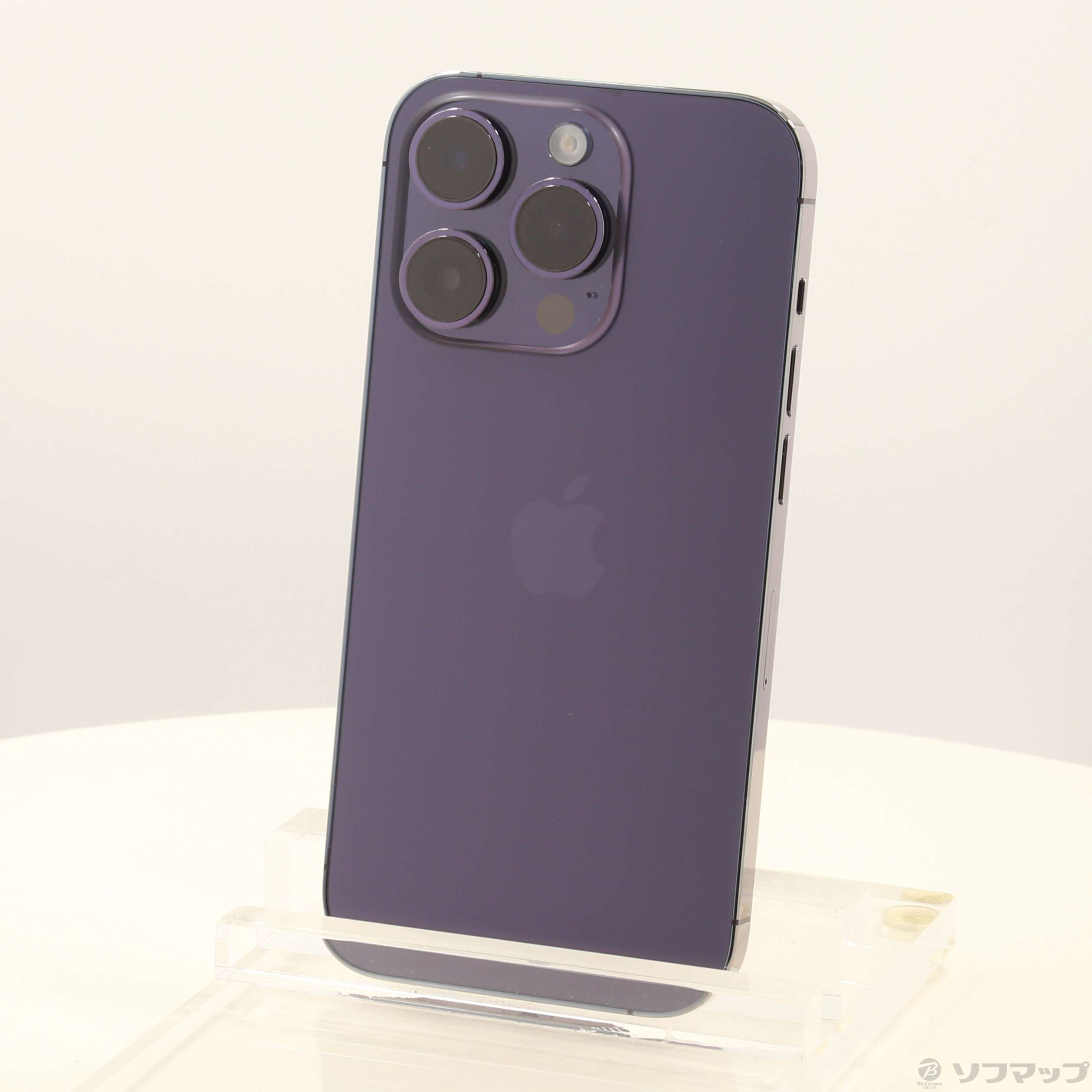 中古】iPhone14 Pro 512GB ディープパープル MQ283J／A SIMフリー