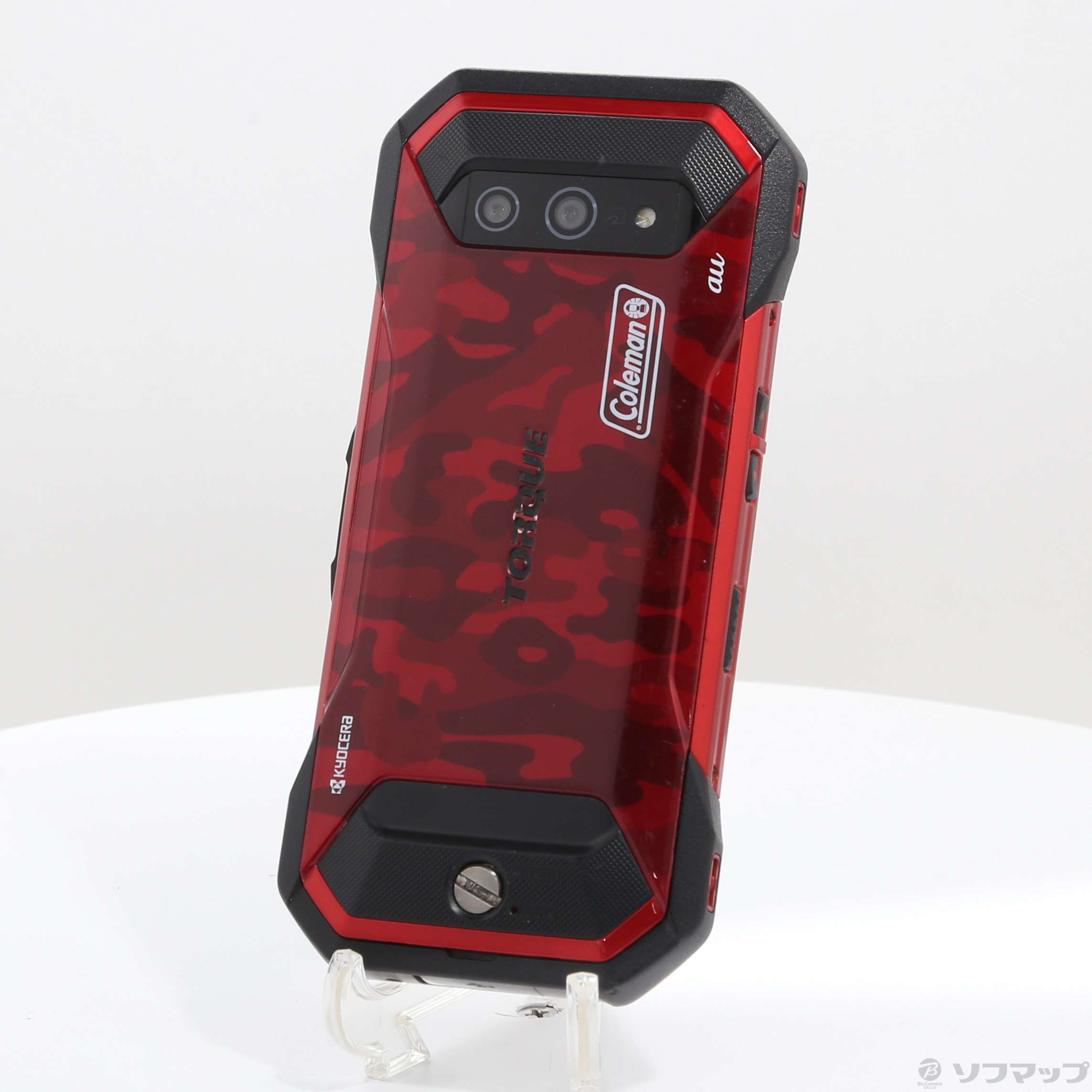 中古】TORQUE 5G 128GB レッド KYG01 auロック解除SIMフリー