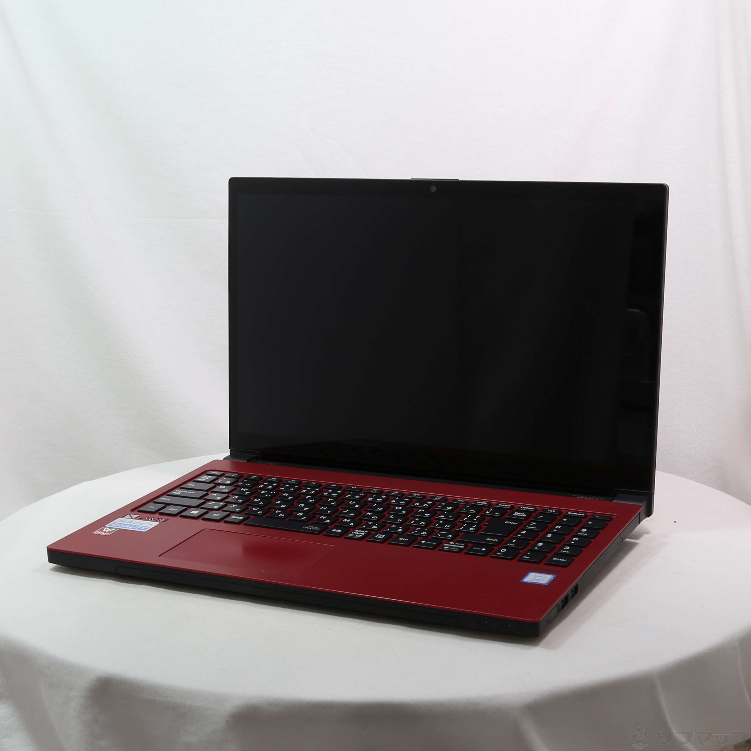 NEC LAVIE NX850LAR-E3 レッド 美品 充電コード・説明書付き 中古 LaVie NX850NAR-E3 NEC ノートパソコン Corei7 8750H/16GB