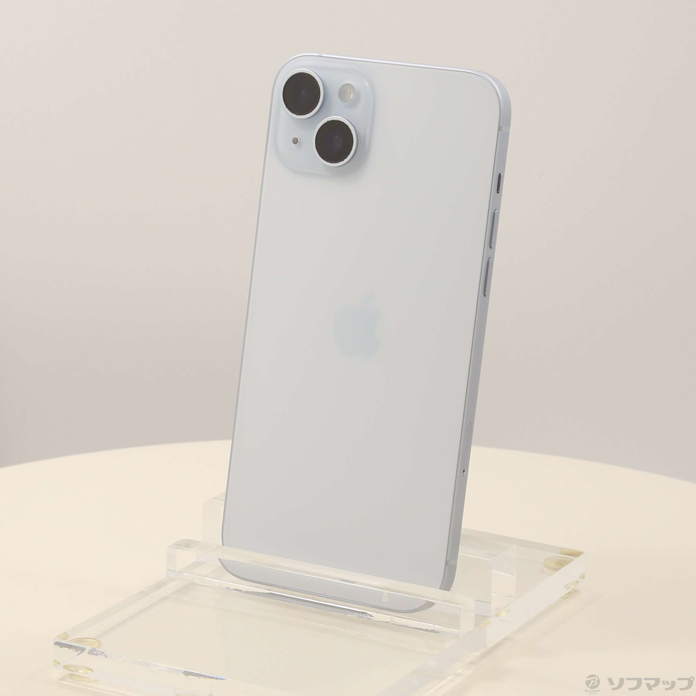 中古】iPhone15 Plus 256GB ブルー MU0N3J／A SIMフリー
