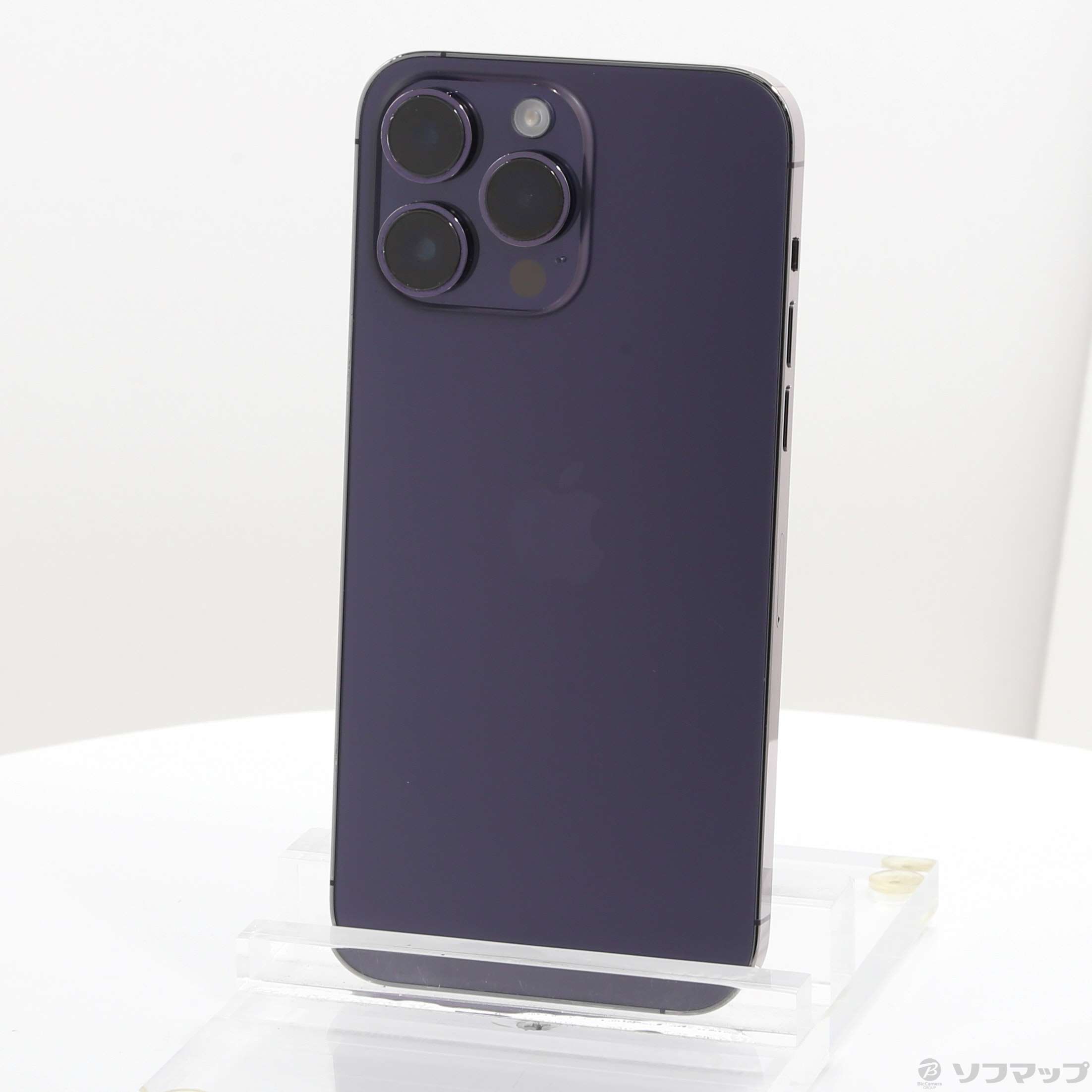 中古】iPhone14 Pro Max 1TB ディープパープル MQ9N3J／A SIMフリー 