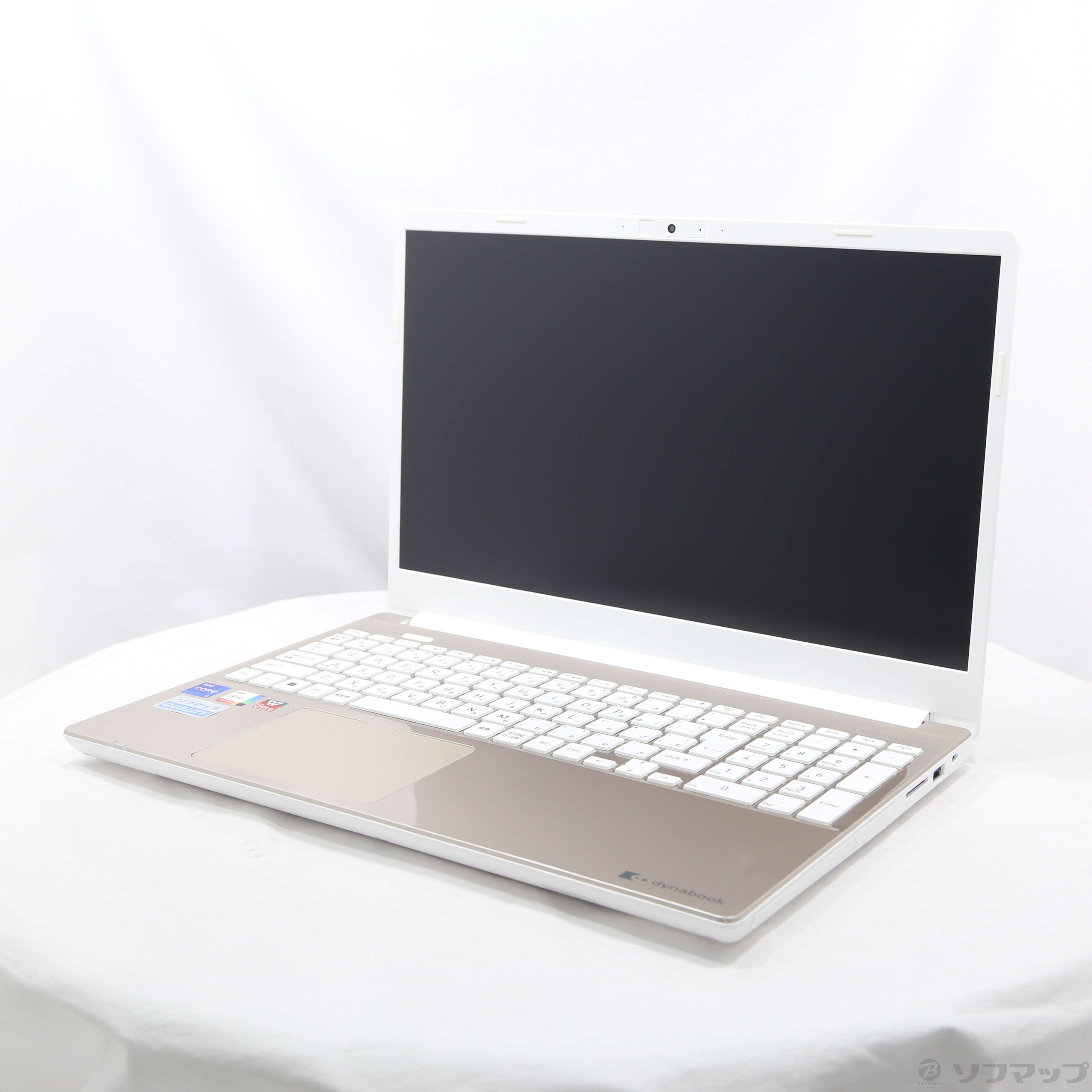 中古】dynabook T6 P2T6XBEG サテンゴールド ［Core-i7-1355U (1.7GHz