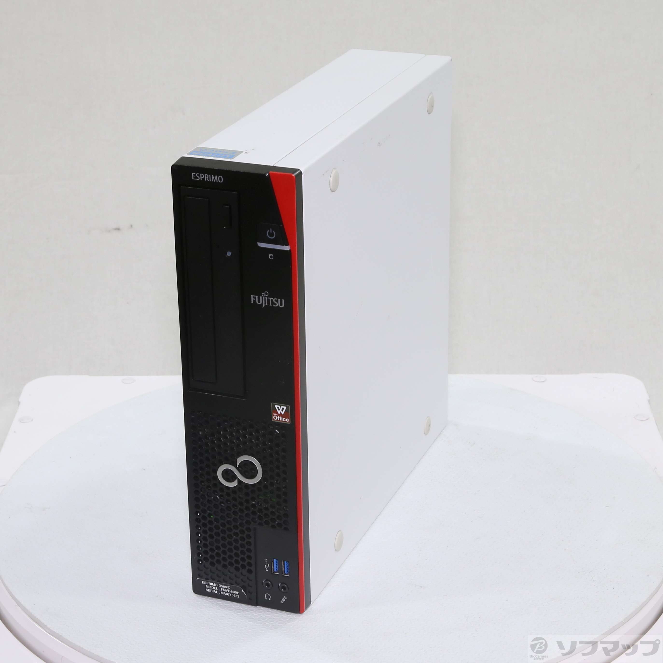 中古】ESPRIMO D588／C FMVD45001 ［Core-i3-9100 (3.6GHz)／8GB