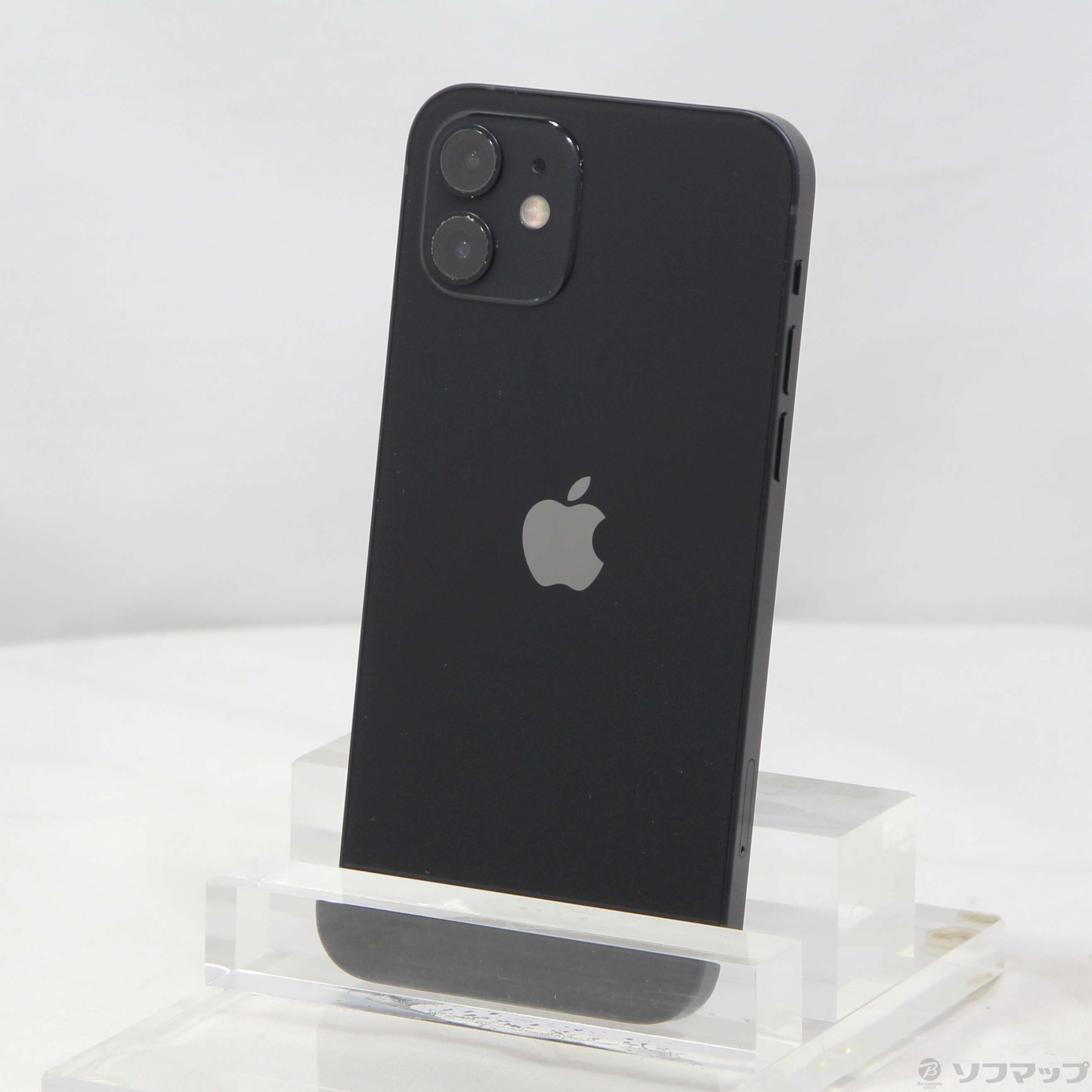 中古】iPhone12 128GB ブラック MGHU3J／A SIMフリー [2133069011446