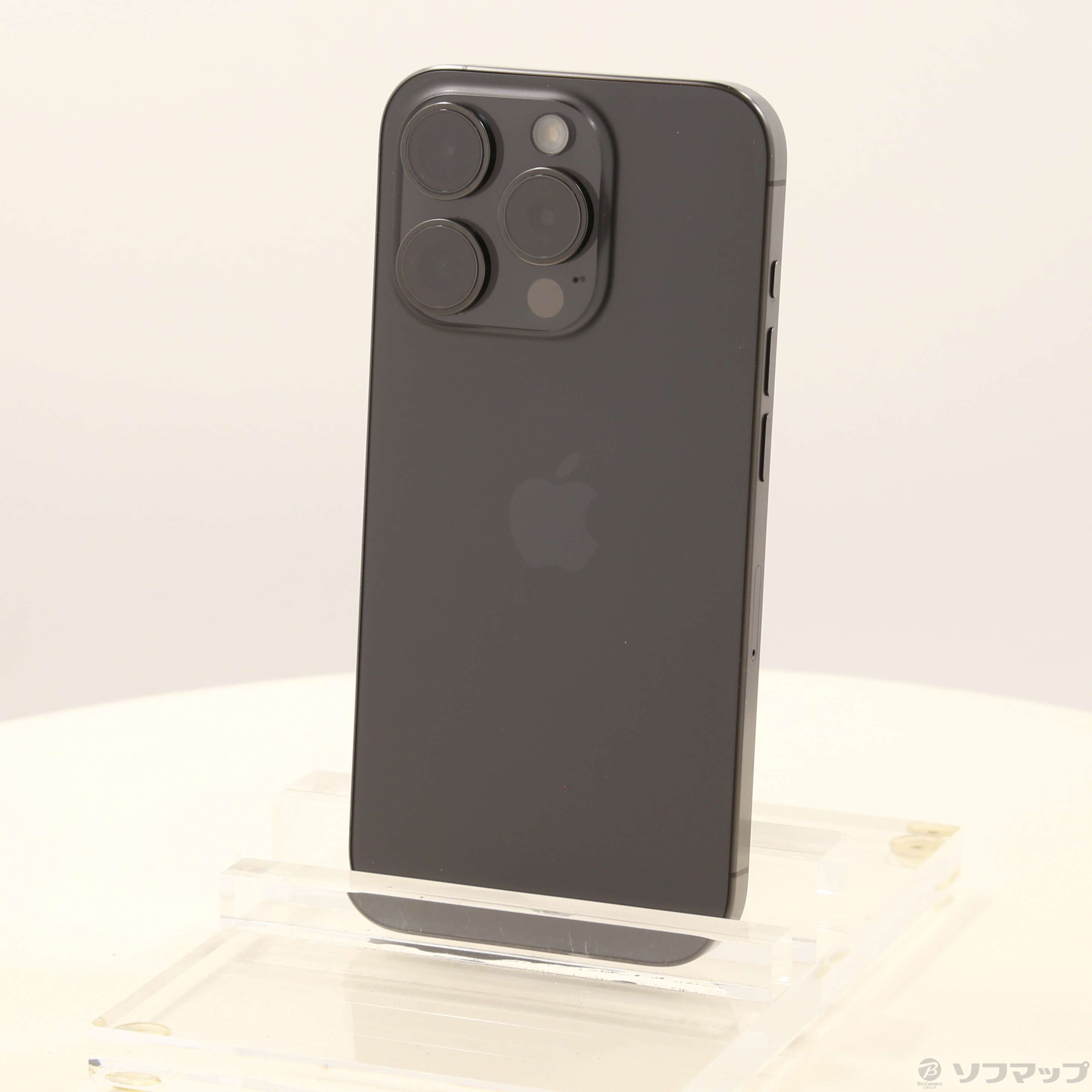 中古】iPhone15 Pro 256GB ブラックチタニウム MTUC3J／A SIMフリー
