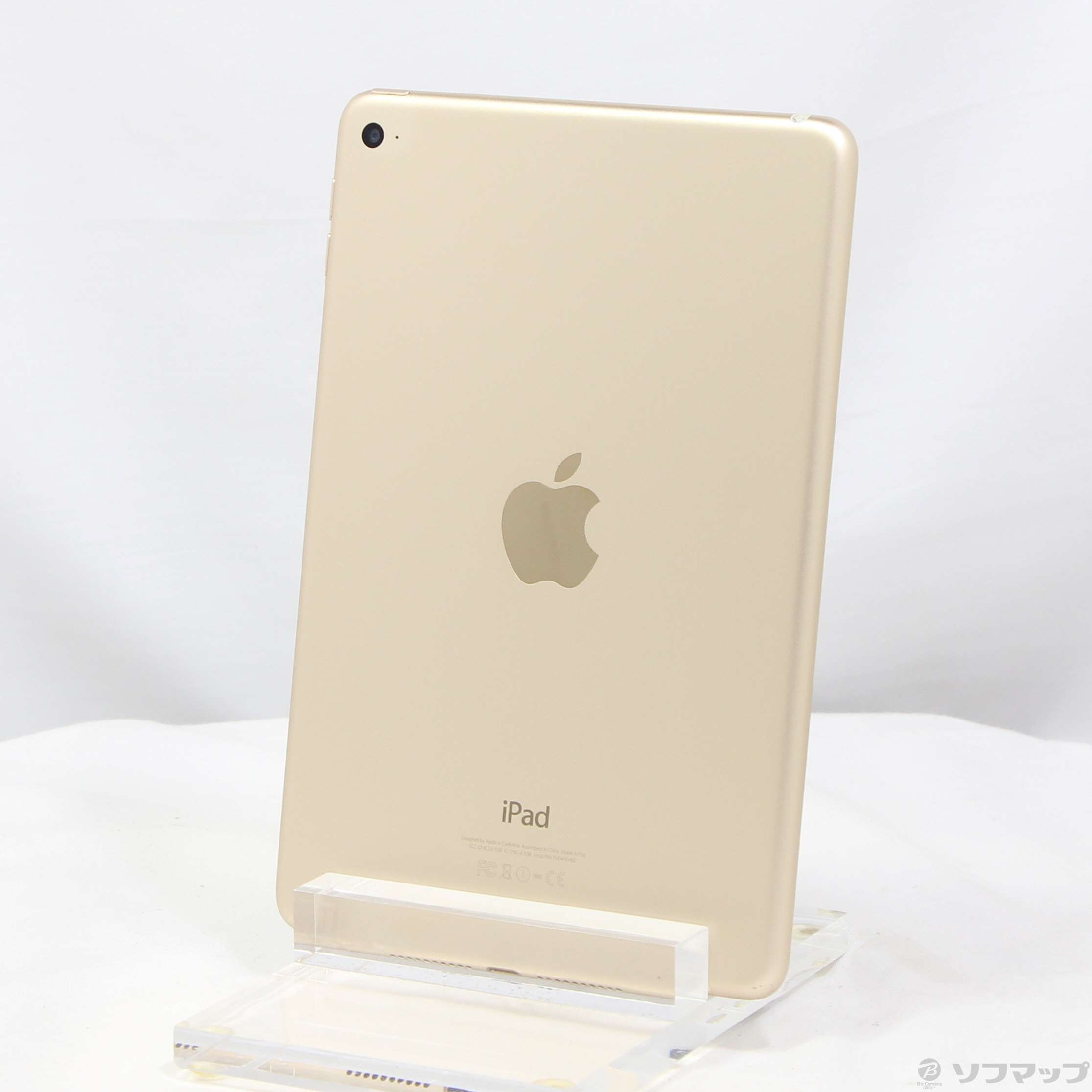 中古】iPad mini 4 16GB ゴールド FK6L2J／A Wi-Fi ［7.9インチ液晶