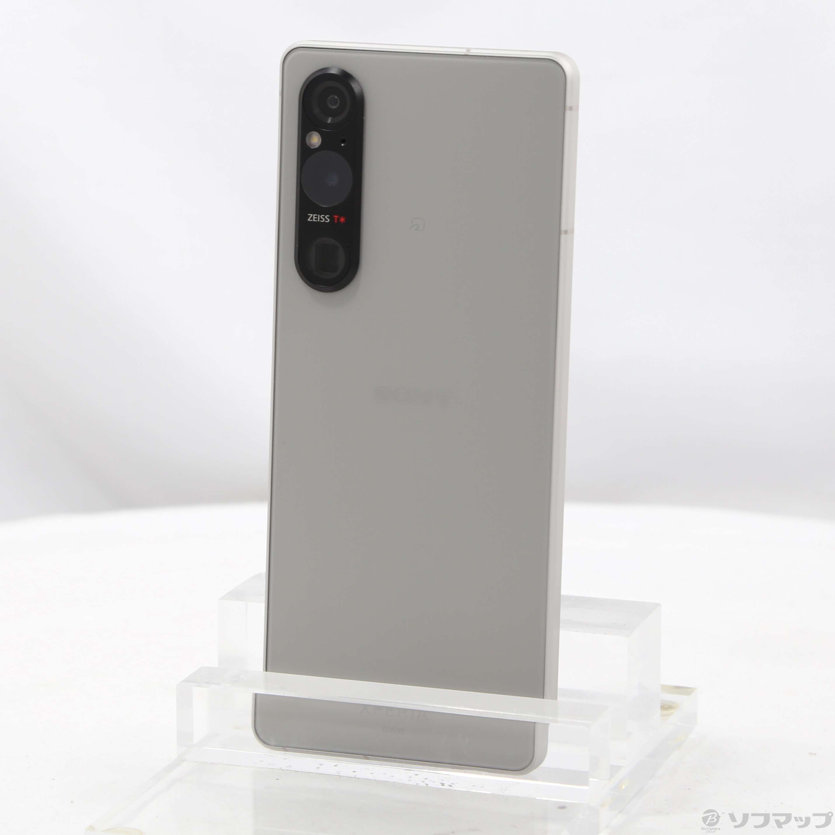 中古】Xperia 1 V 256GB プラチナシルバー SOG10 au SIMフリー