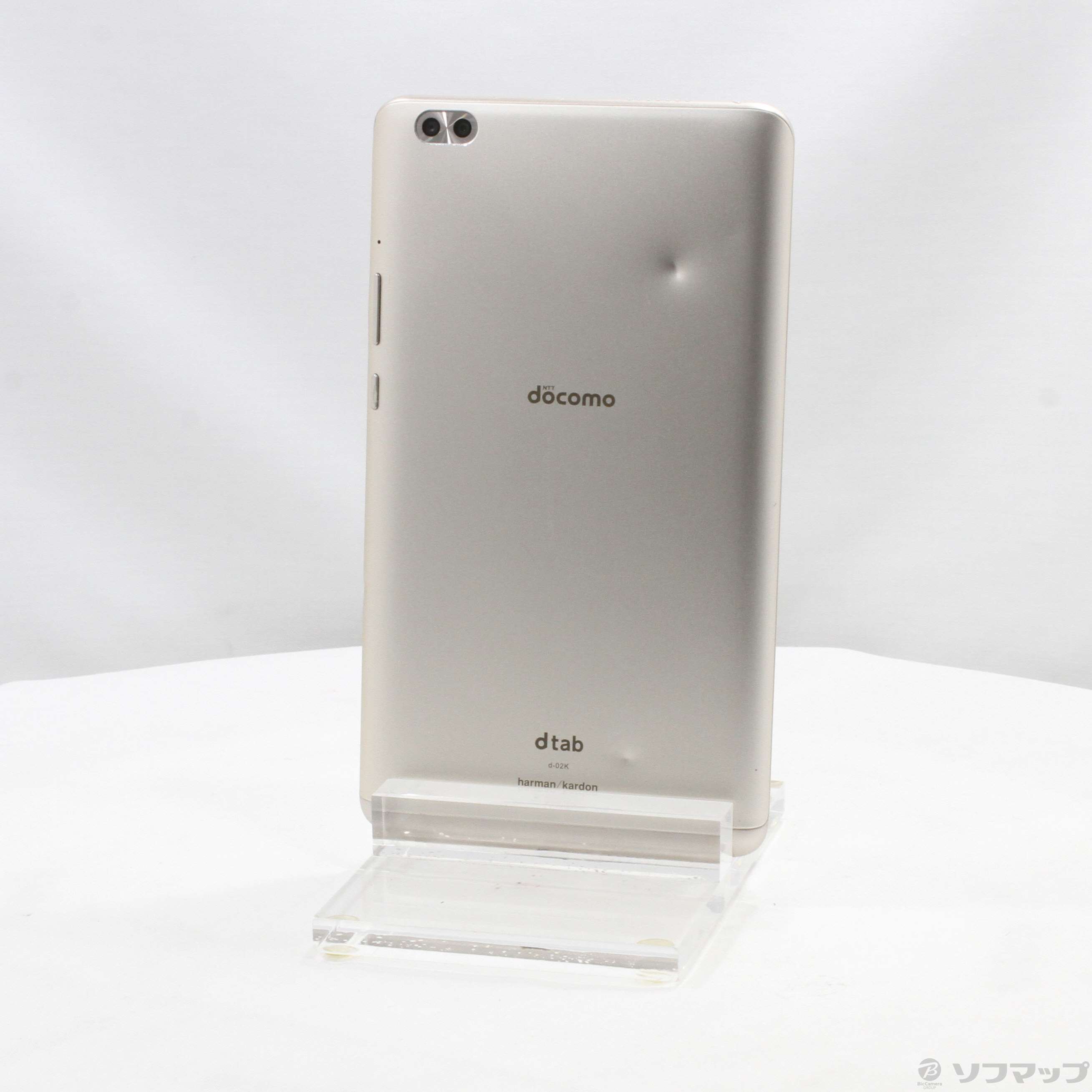 中古】dtab compact 32GB ゴールド d-02K docomo [2133069163985