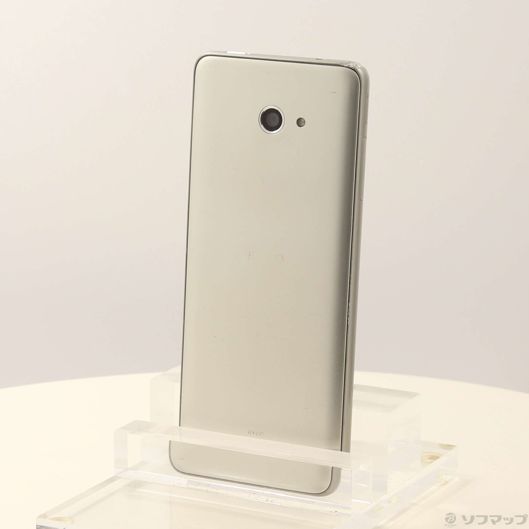 中古】BASIO4 J:COM 32GB シャンパンゴールド KYV47 SIMフリー