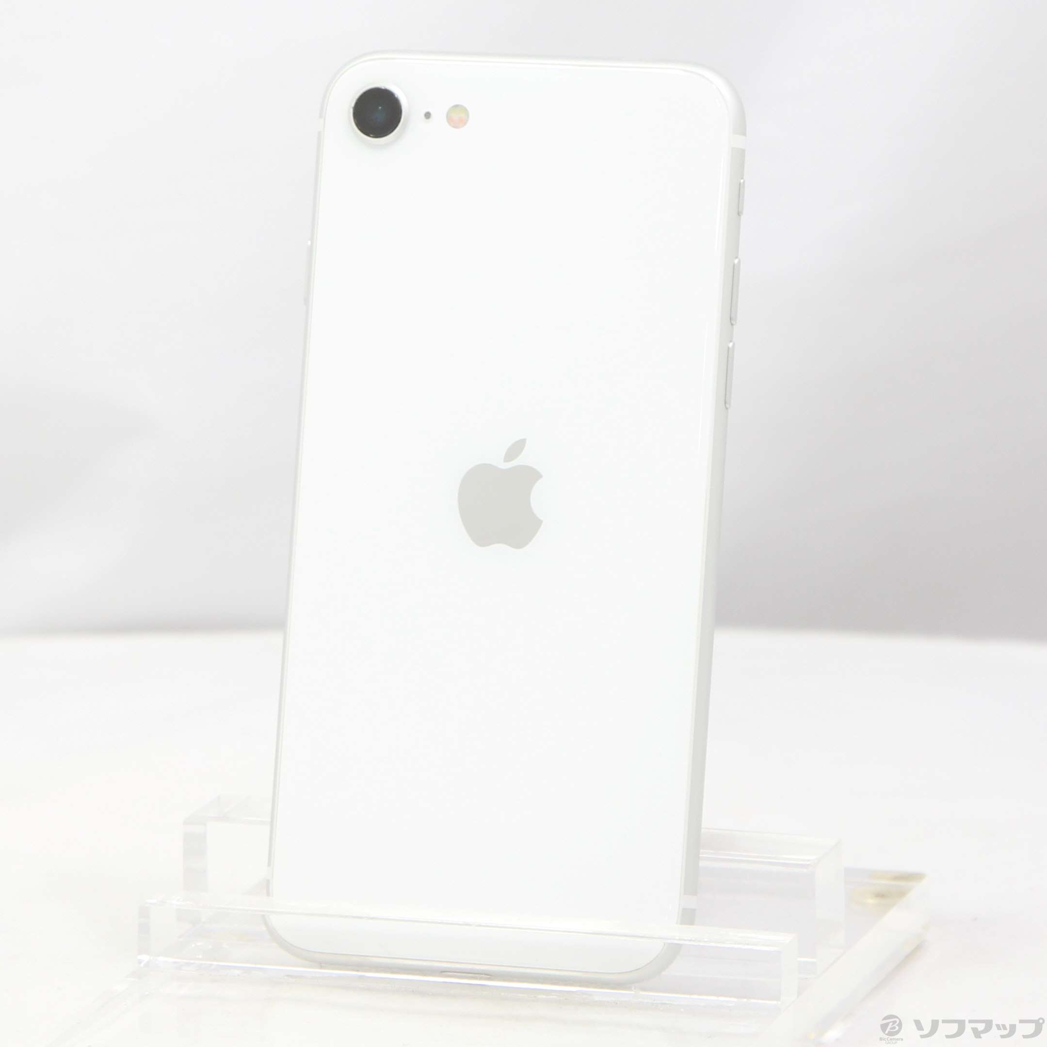 中古】iPhone SE 第2世代 128GB ホワイト MXD12J／A SIMフリー