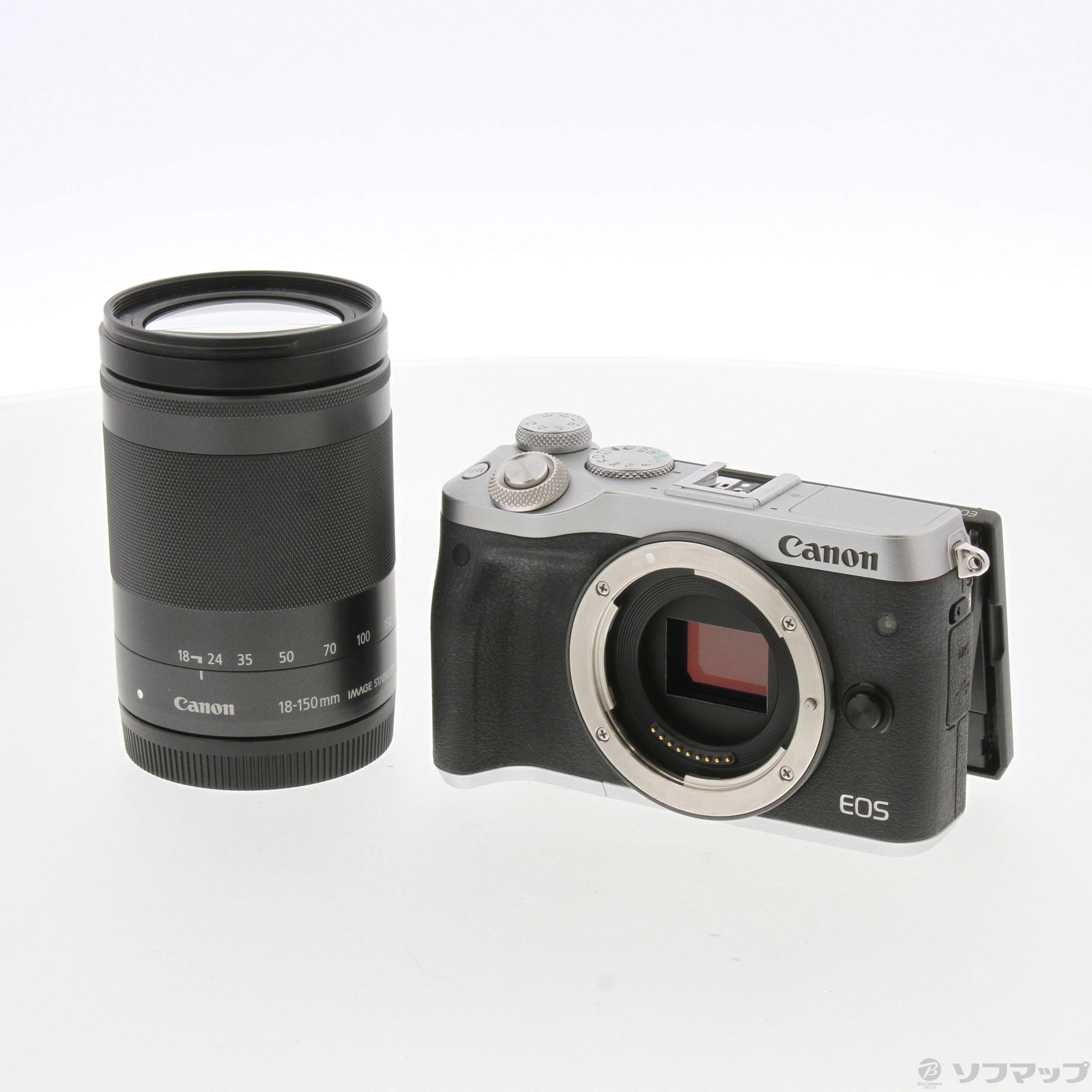 【中古品】Canon ミラーレス一眼カメラ EOS M6 レンズキット(シルバー) EF-M18-150mm (中古品) 中古】期間特価対象品 EOS M6 シルバー EF-M18-150 IS STM レンズ