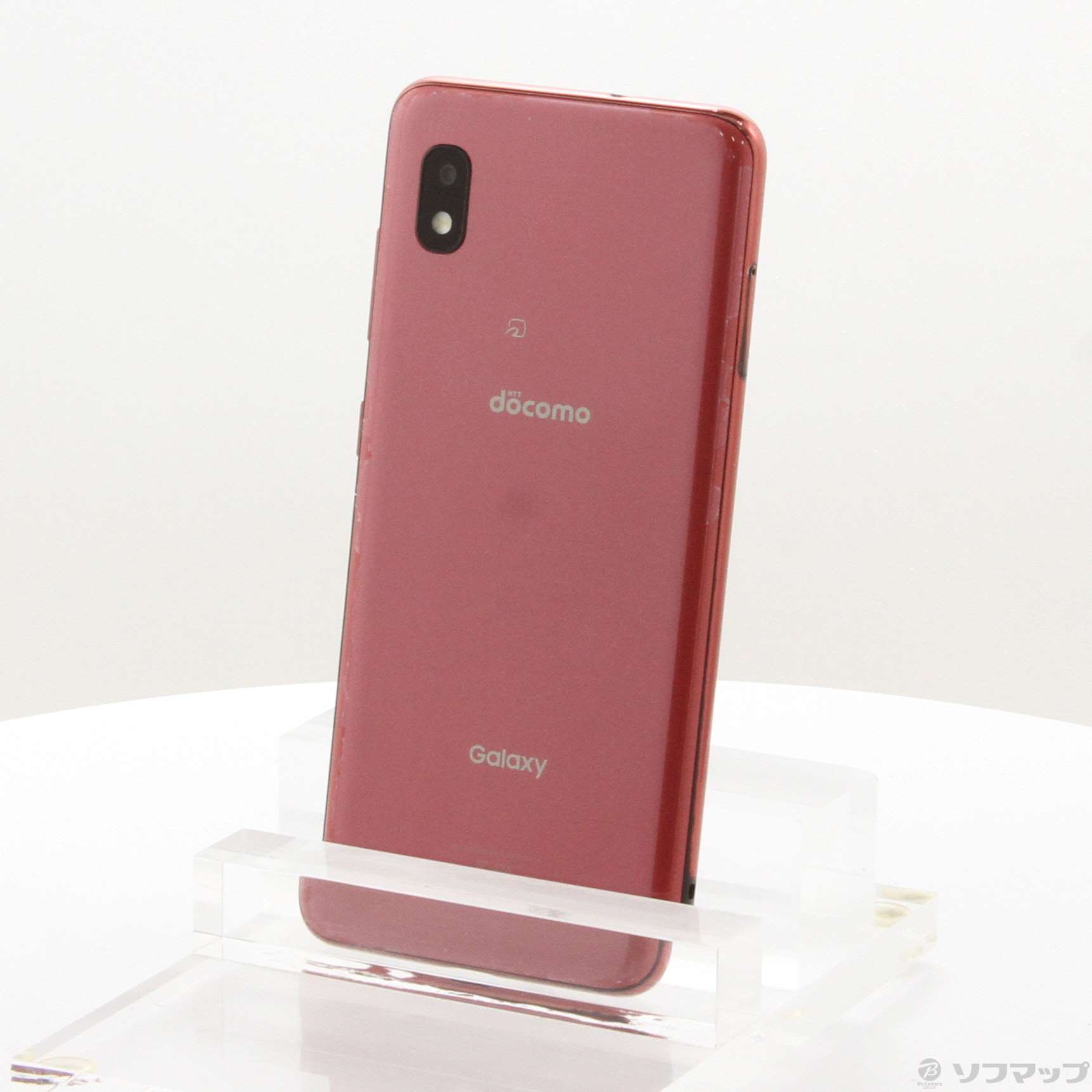 中古】GALAXY A21 64GB レッド SC-42A docomoロック解除SIMフリー