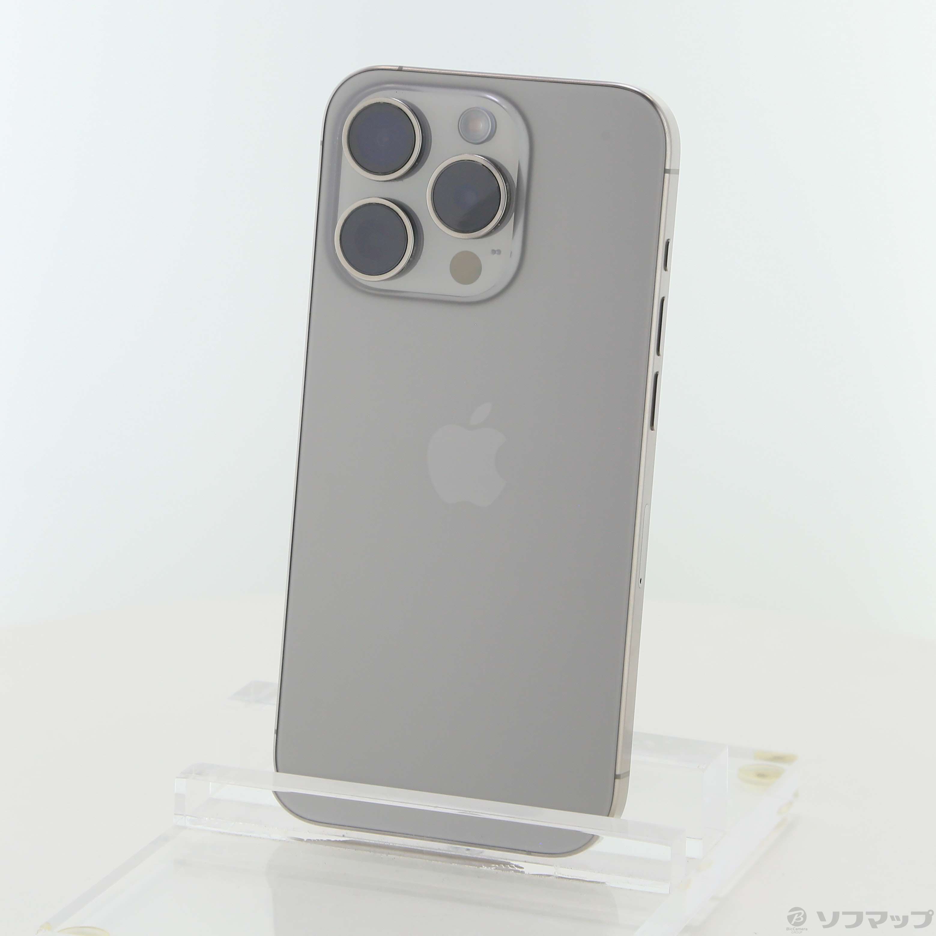 中古】セール対象品 iPhone15 Pro 128GB ナチュラルチタニウム MTU93J