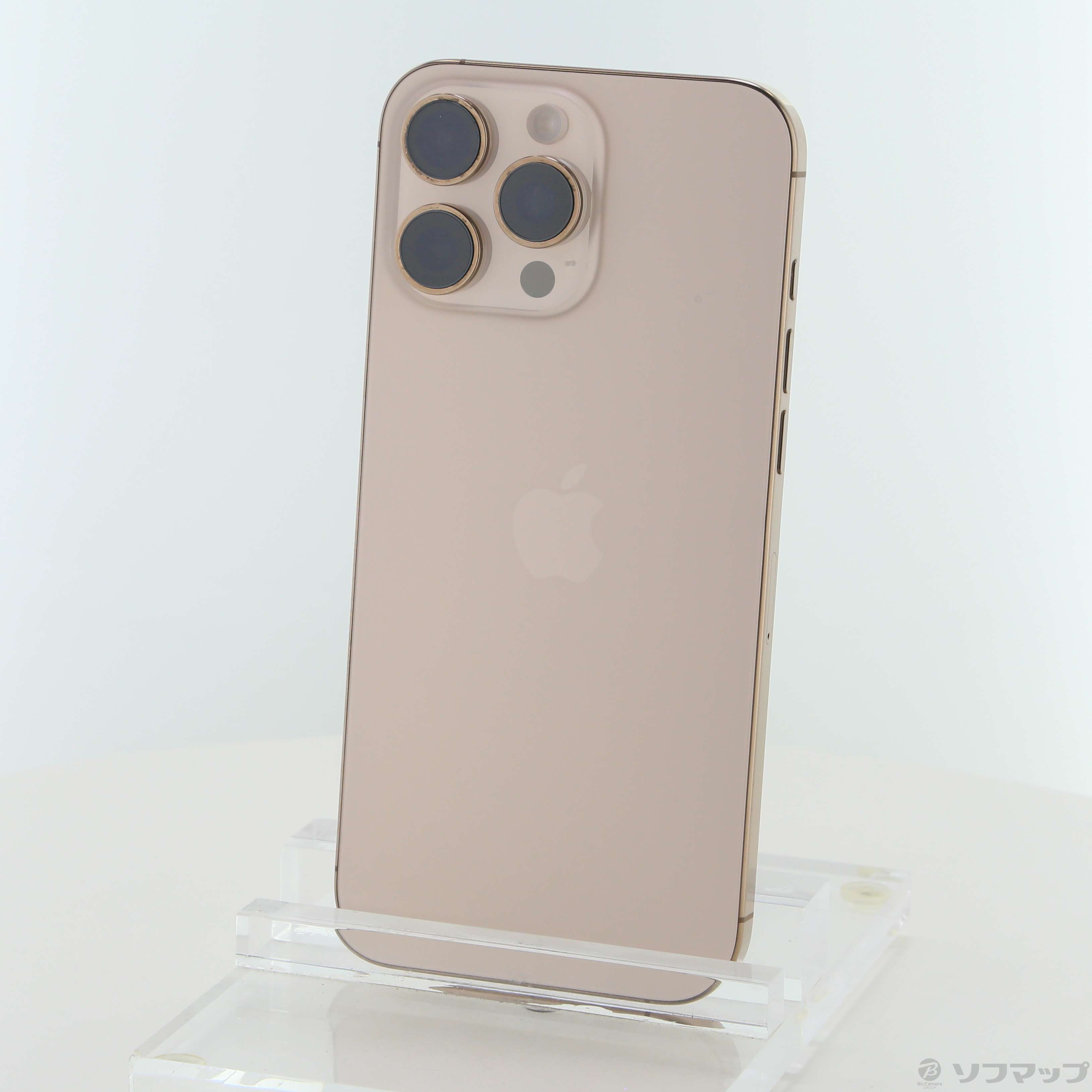 中古】iPhone16 Pro Max 256GB デザートチタニウム MYWJ3J／A SIM