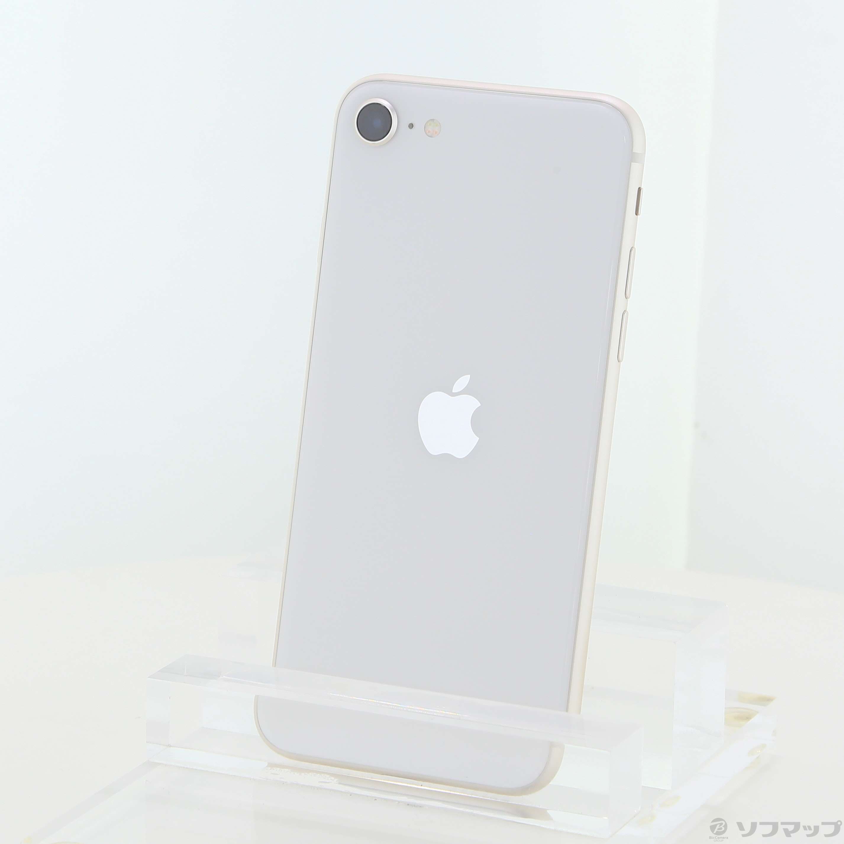 中古】iPhone SE 第3世代 64GB スターライト MMYD3J／A SIMフリー