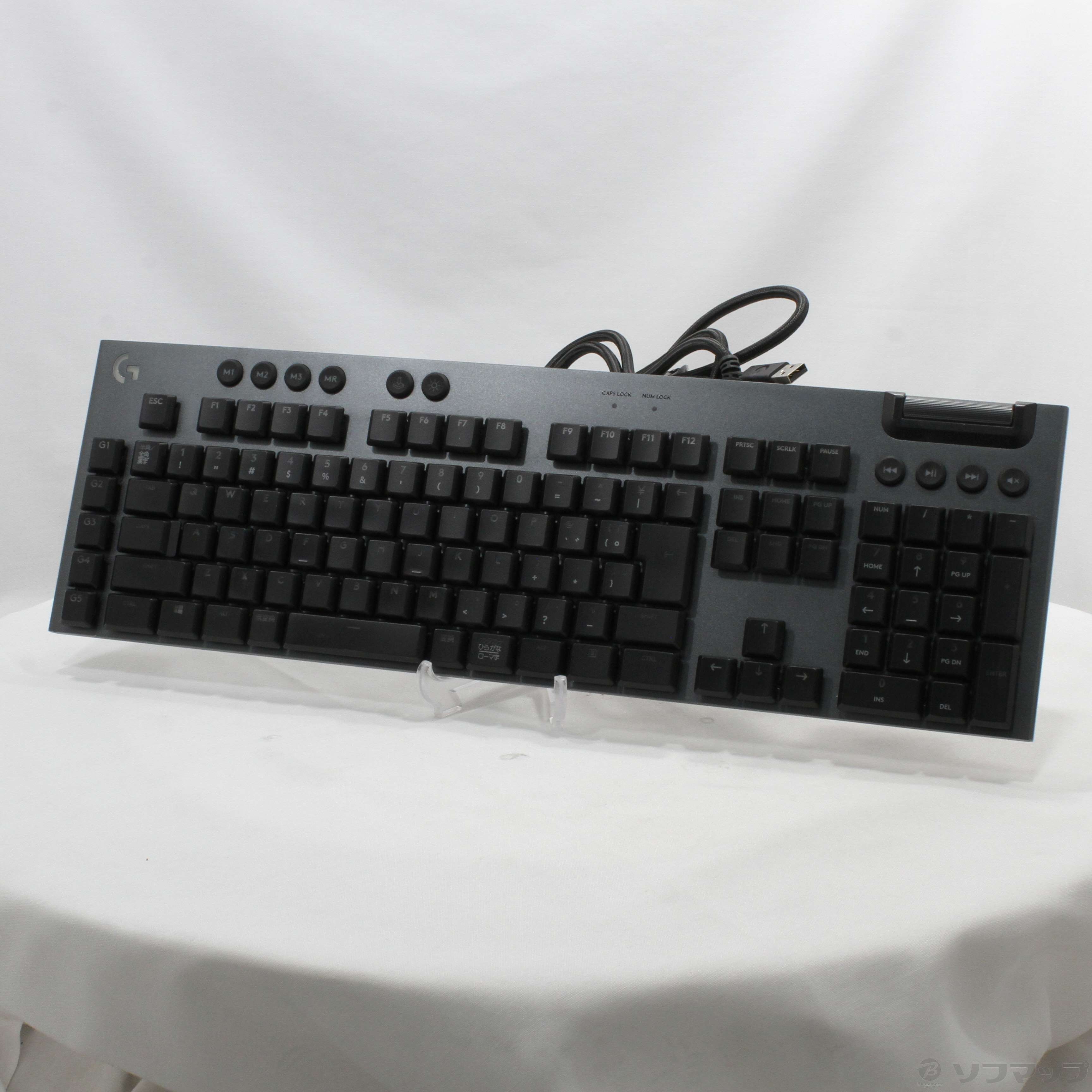 中古】G813 RGBメカニカル ゲーミングキーボード G813-CK クリッキー